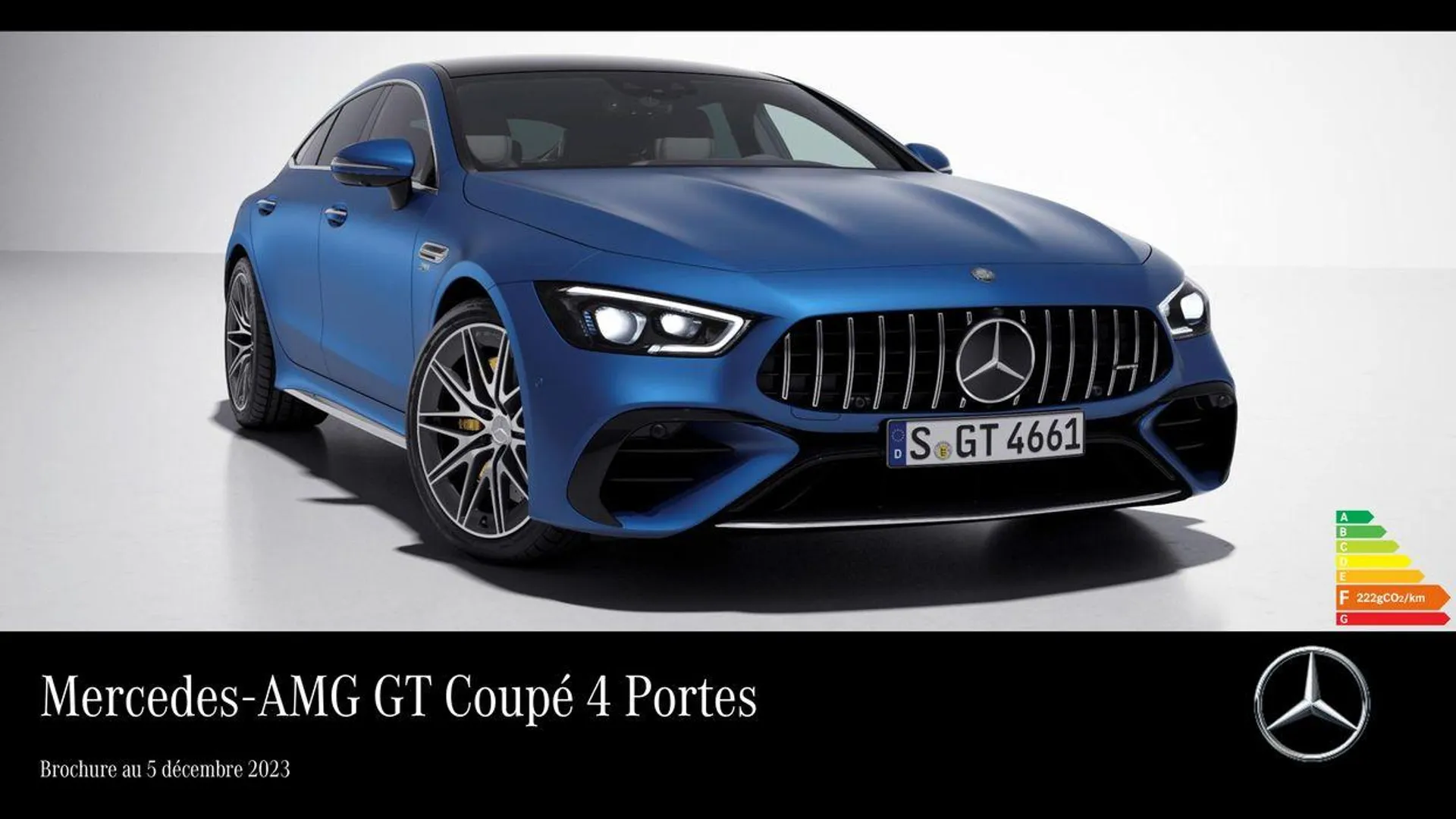 Mercedes-AMG GT Coupé 4 Portes - 1