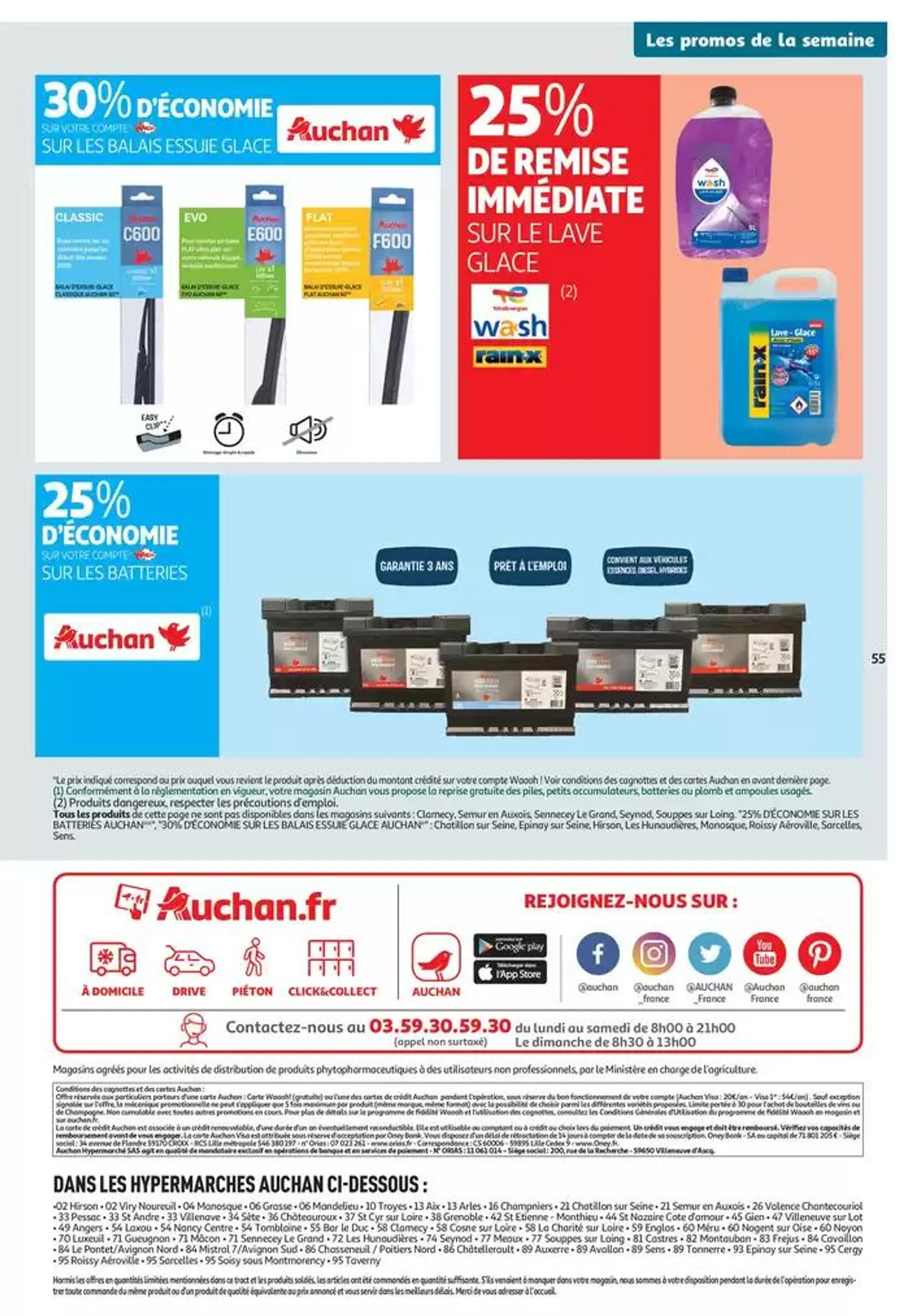 Top depart : 25 jours Auchan  du 29 octobre au 4 novembre 2024 - Catalogue page 55