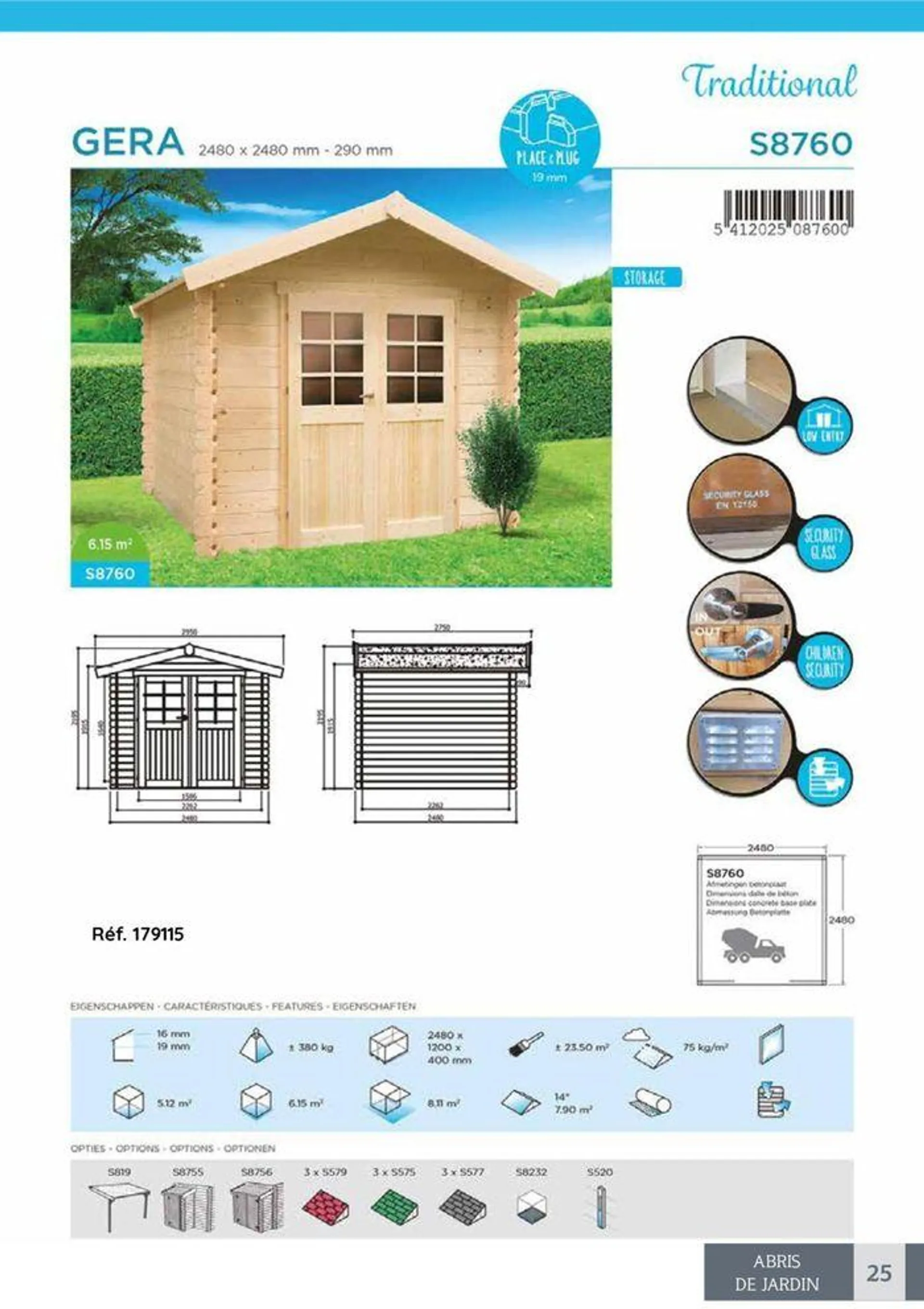 Abris de Jardin du 31 janvier au 31 décembre 2024 - Catalogue page 21