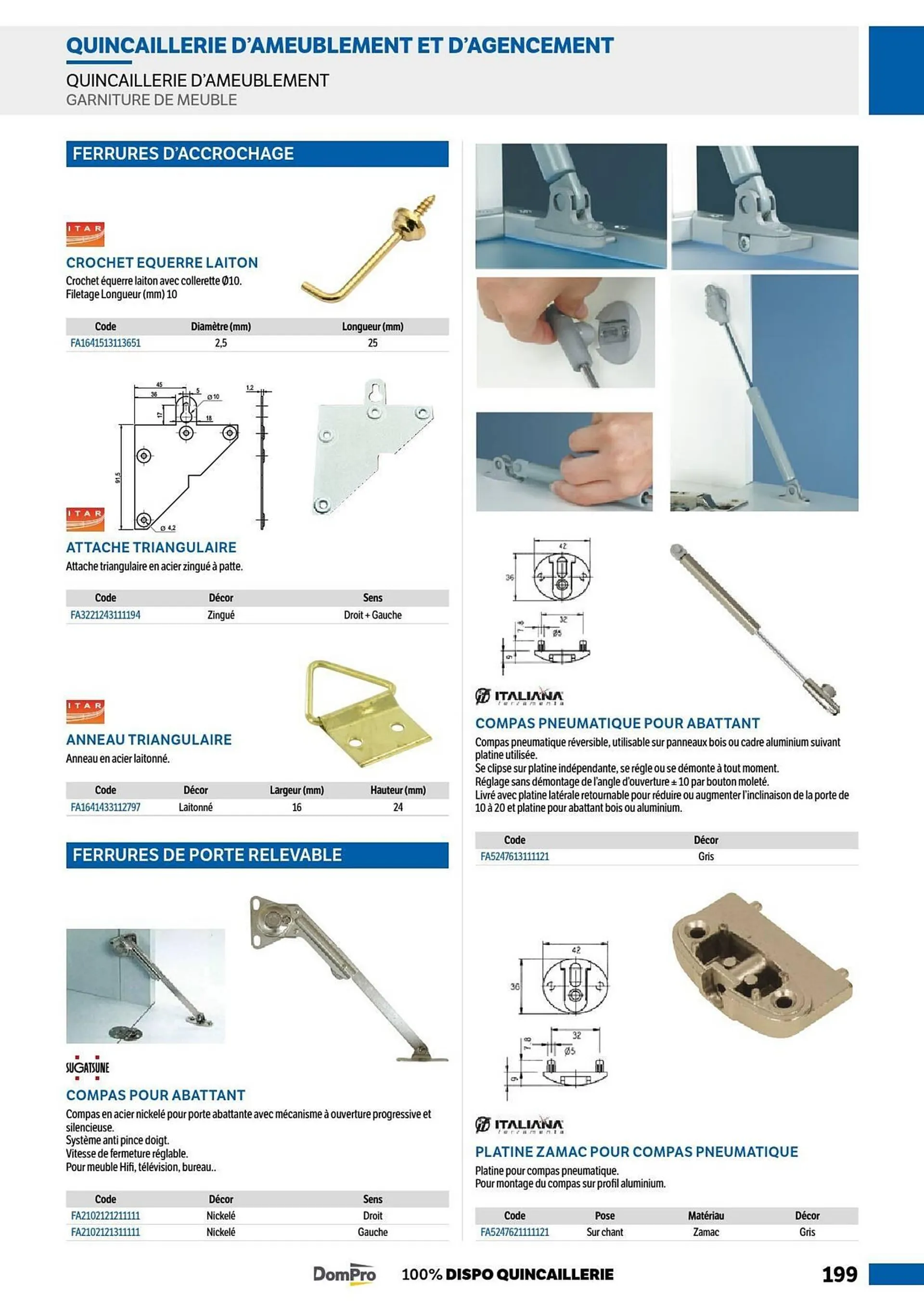 Catalogue DomPro du 8 juillet au 4 janvier 2025 - Catalogue page 199