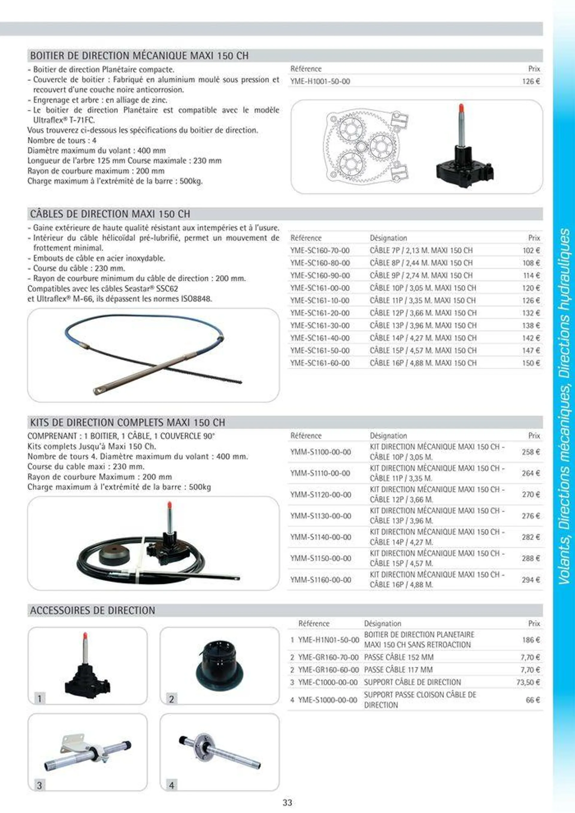 Catalogue Yamaha Marine - Accessoires Marine 2024 - 39