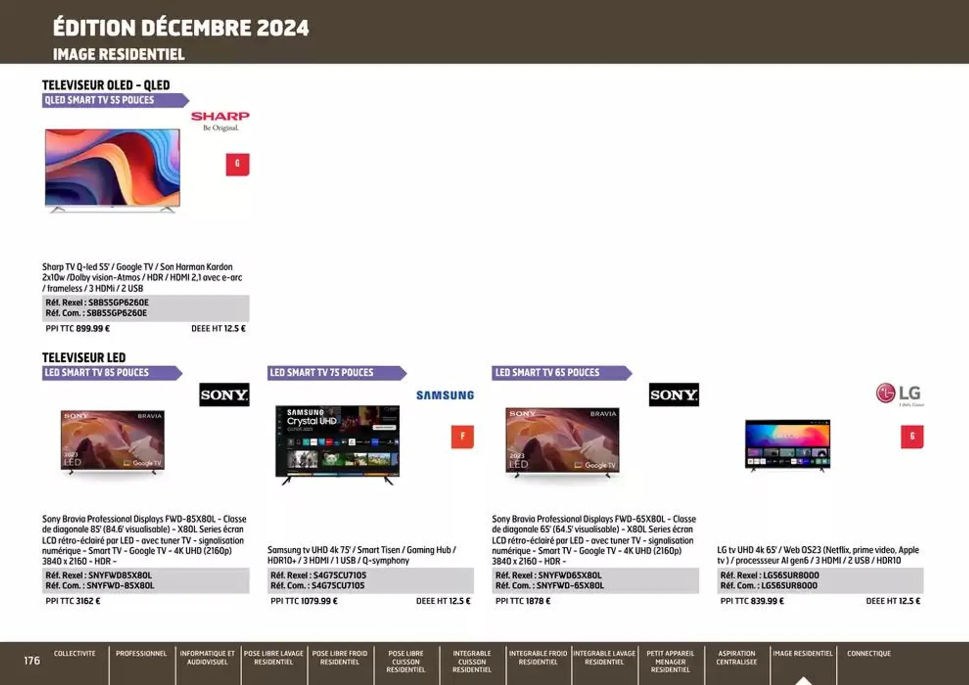 Equipement collectif & residentiel 2024 du 12 décembre au 31 décembre 2024 - Catalogue page 176