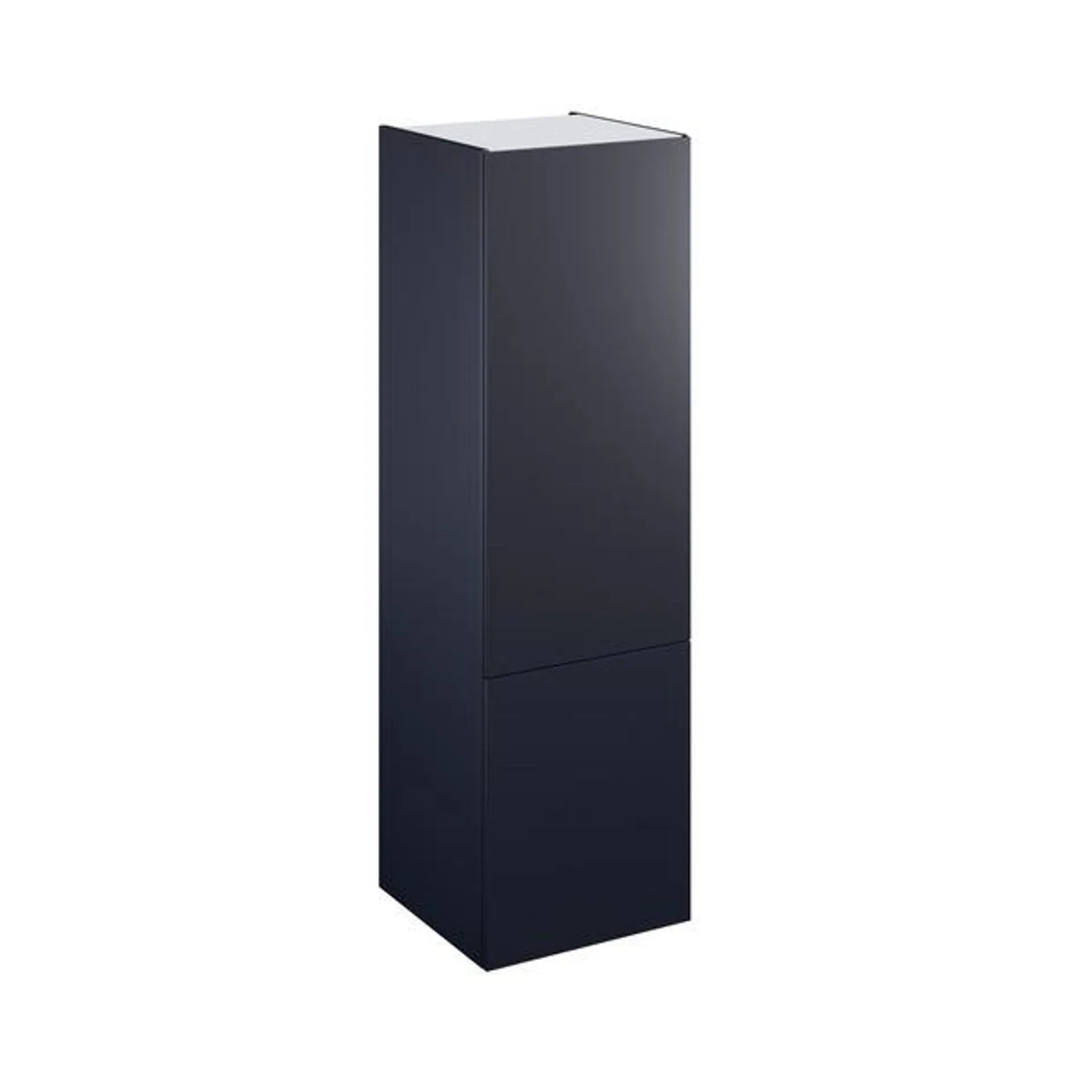 Colonne "Dorice/Stevia" bleu nuit mat l.60 x h.201 x p.57 cm 2 portes