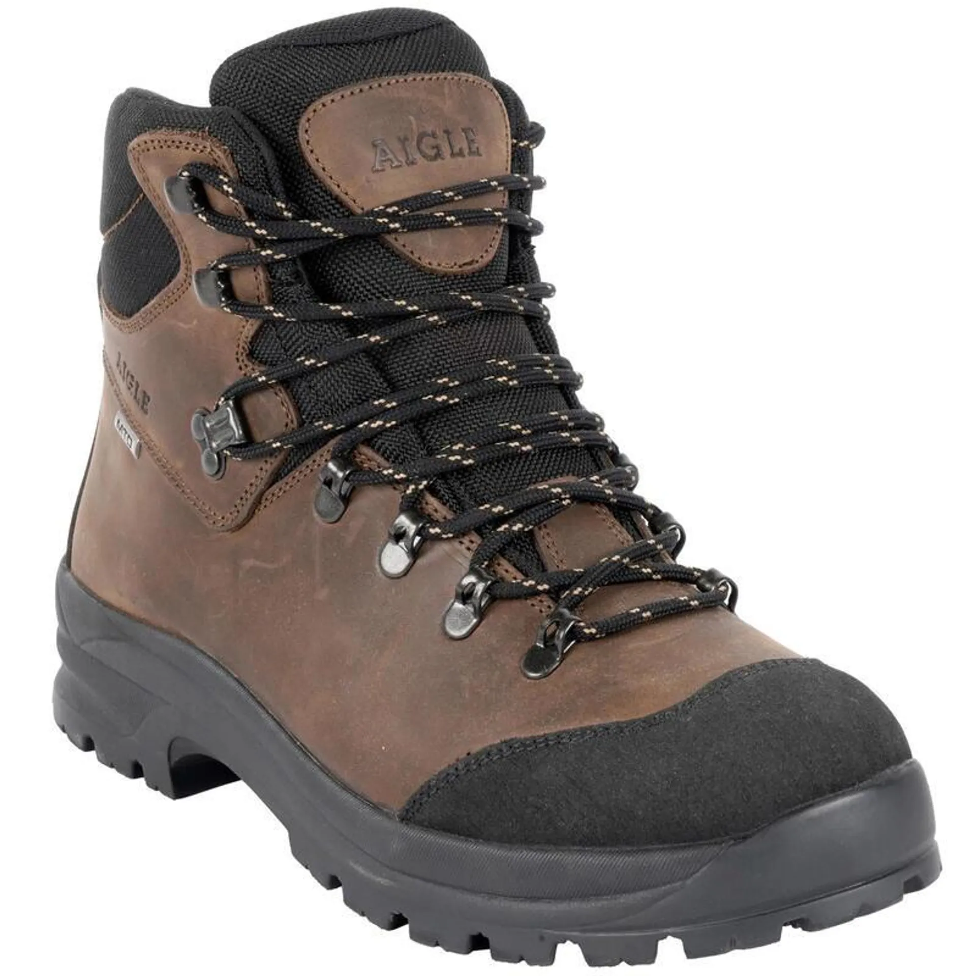 CHAUSSURES CHASSE IMPERMEABLES RESISTANTES MARRON AIGLE FLESHSIDE MTD