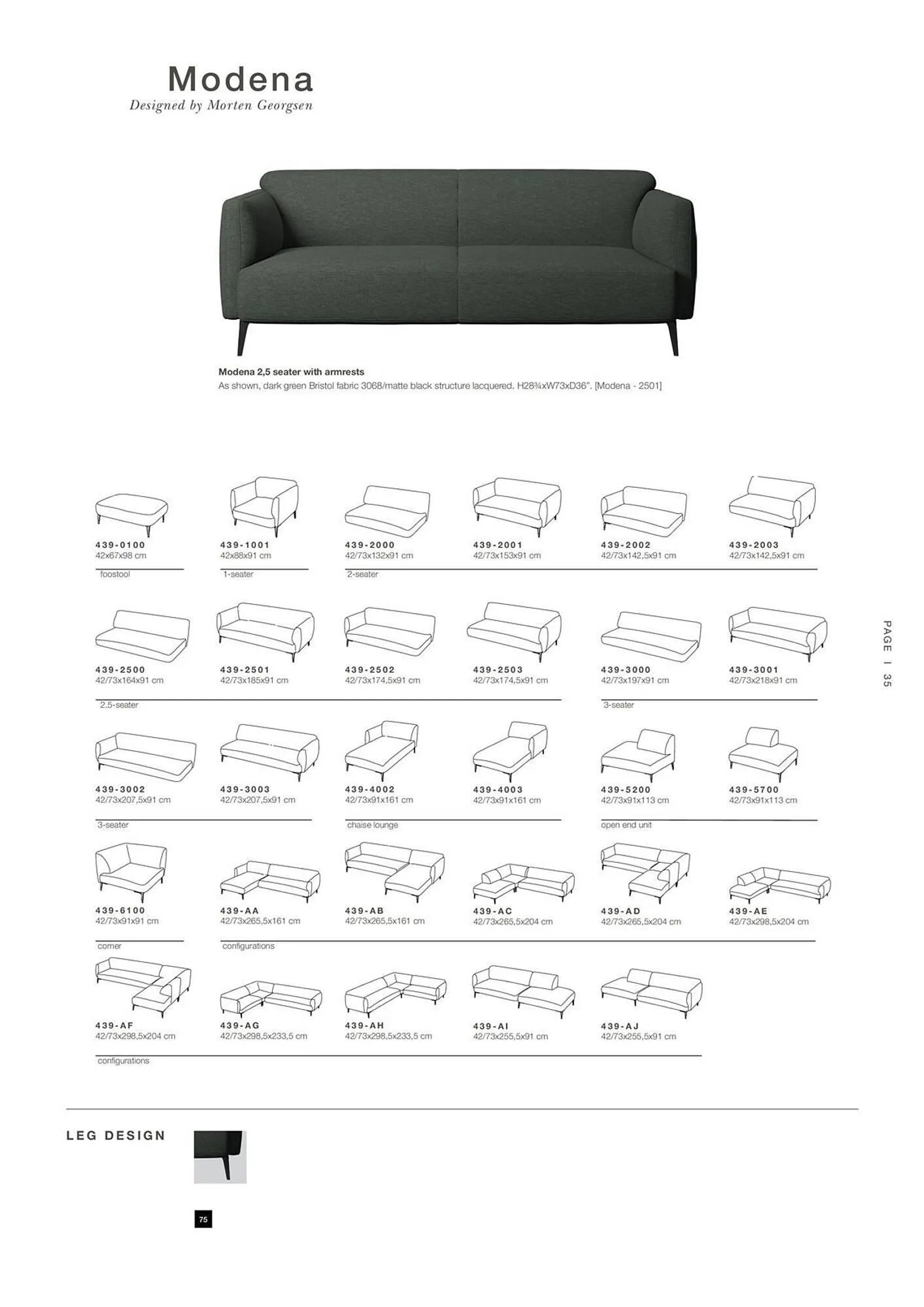 Catalogue BoConcept du 9 avril au 31 décembre 2024 - Catalogue page 35