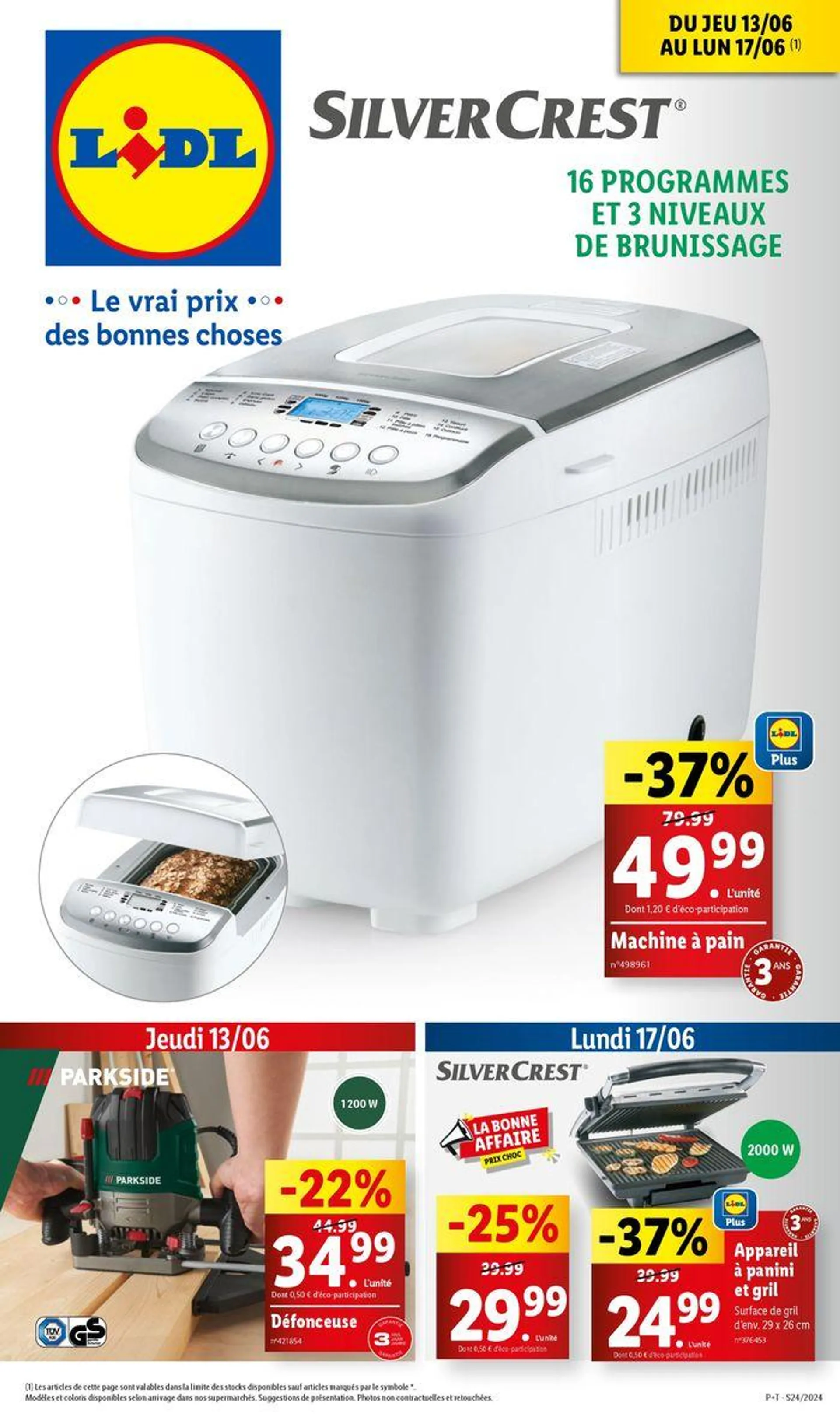 Retrouvez nos offres Lidl de la semaine : cuisine, mode et bricolage ! - 1