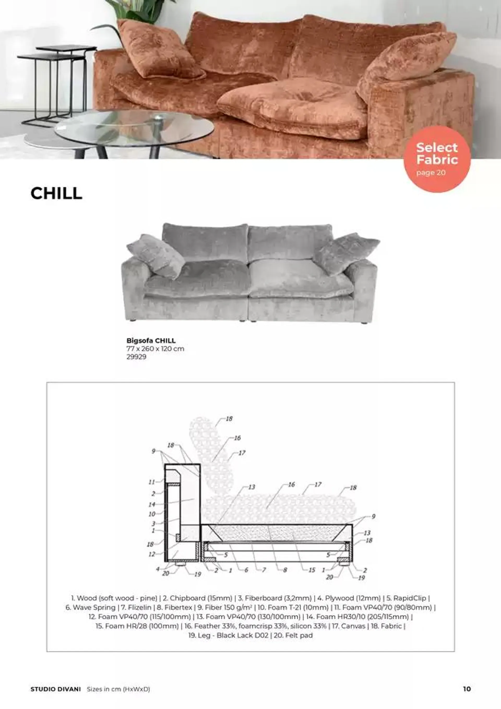 INDIVIDUAL UPHOLSTERY 2024 du 4 décembre au 31 décembre 2024 - Catalogue page 10