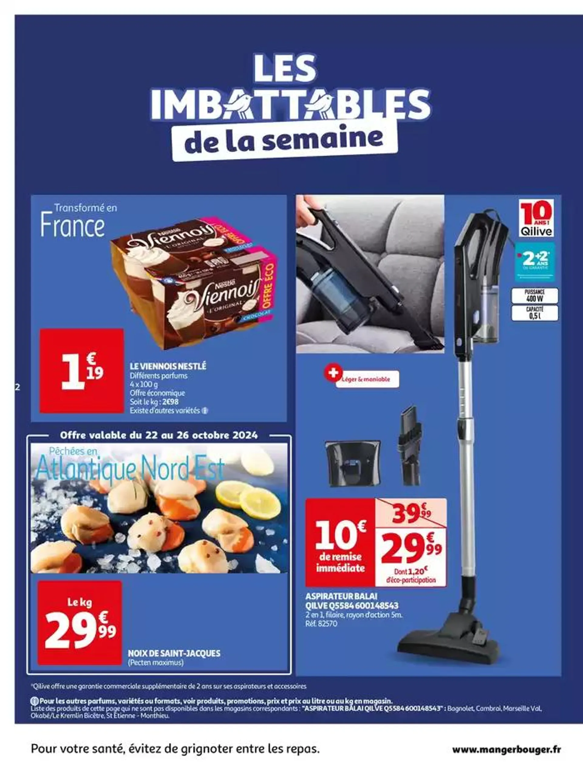 Une semaine d'offres à prix cassés  du 22 octobre au 28 octobre 2024 - Catalogue page 2