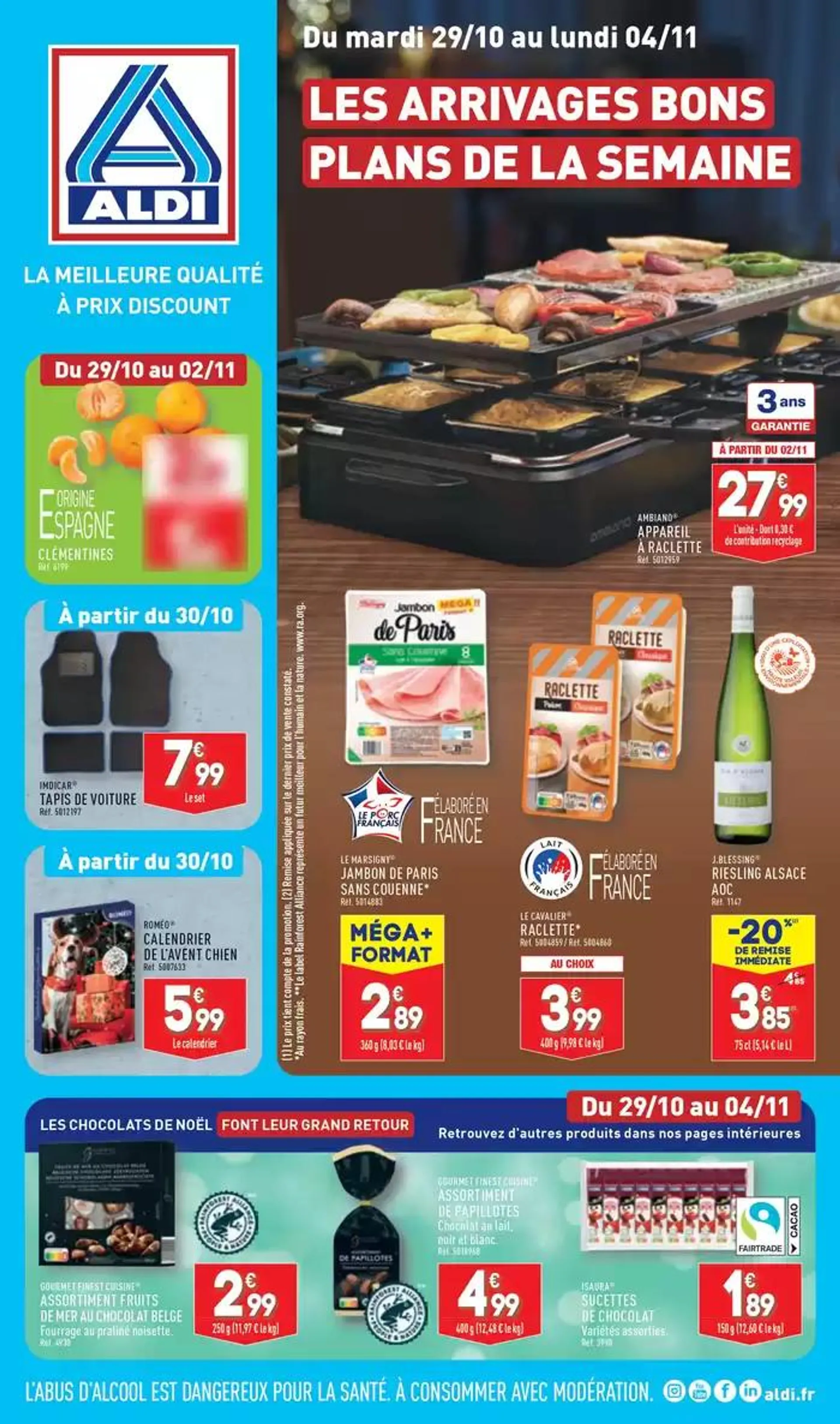 Les arrivages bons plans de la semaine du 29 octobre au 4 novembre 2024 - Catalogue page 1