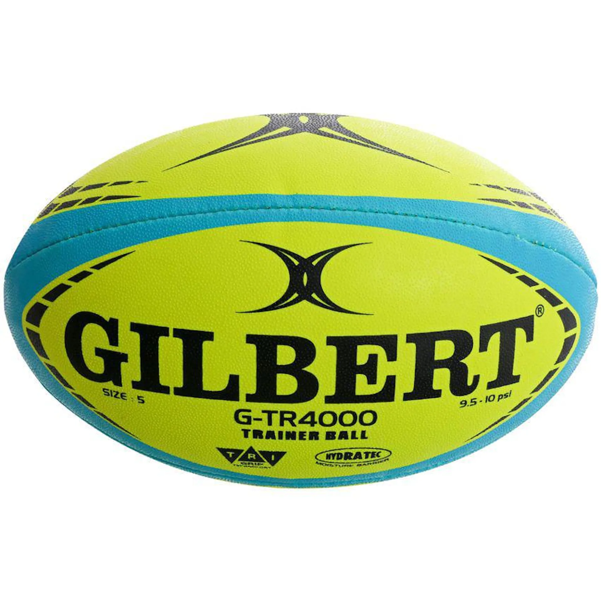 Ballon Rugby Entrainement G-TR4000 Fluo Taille 5 - Gilbert