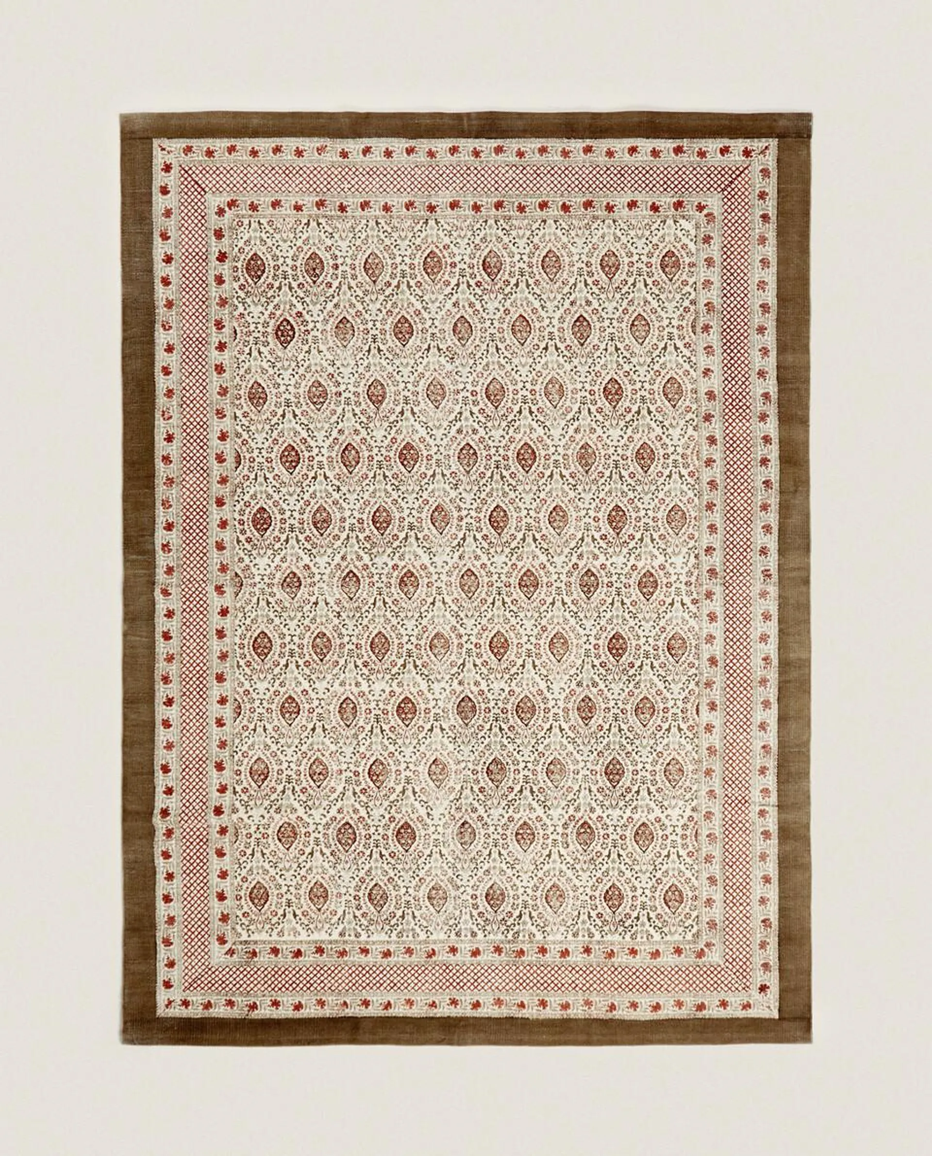 BLOCK PRINT RUG