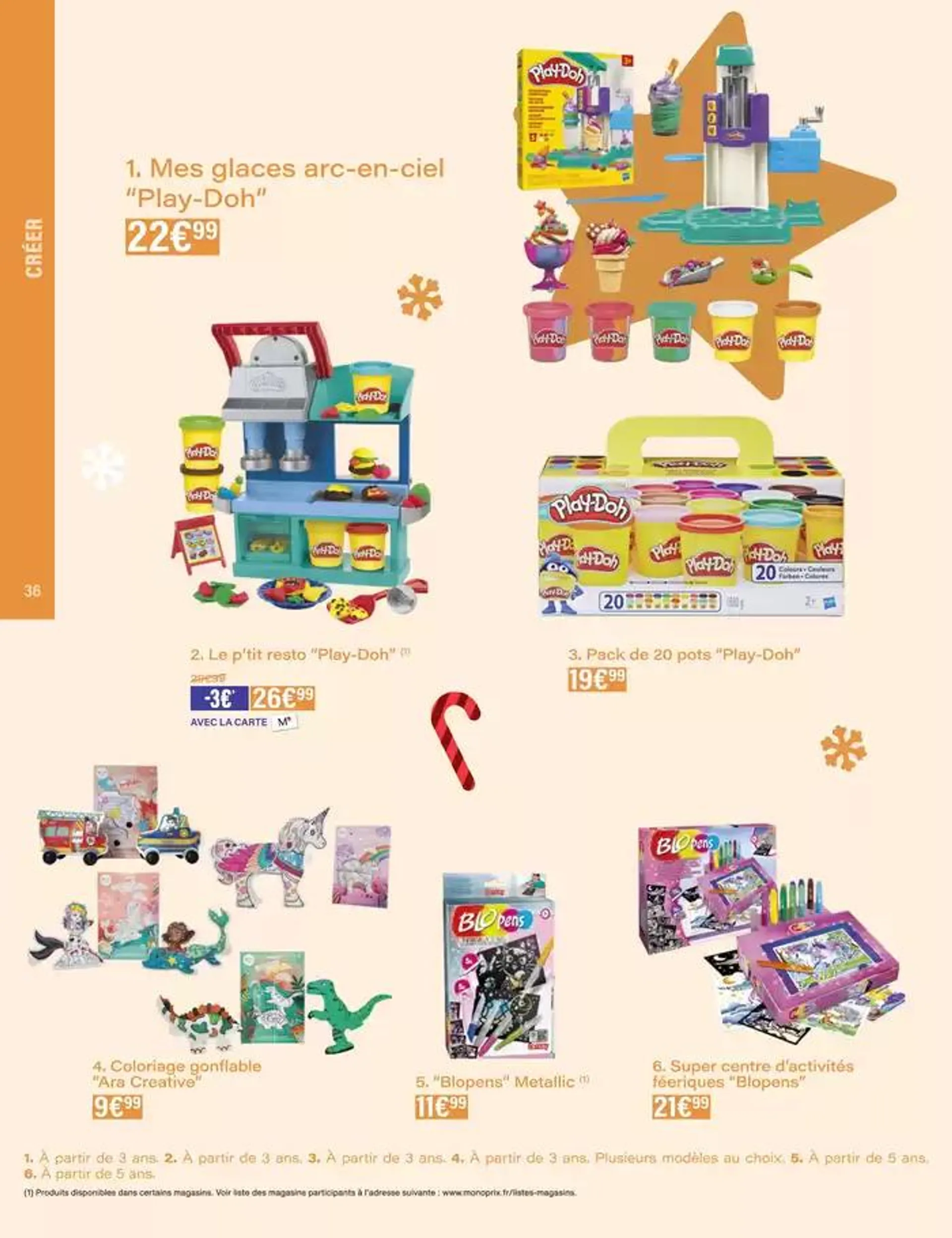 Les jouets de Noël du 25 octobre au 31 décembre 2024 - Catalogue page 36