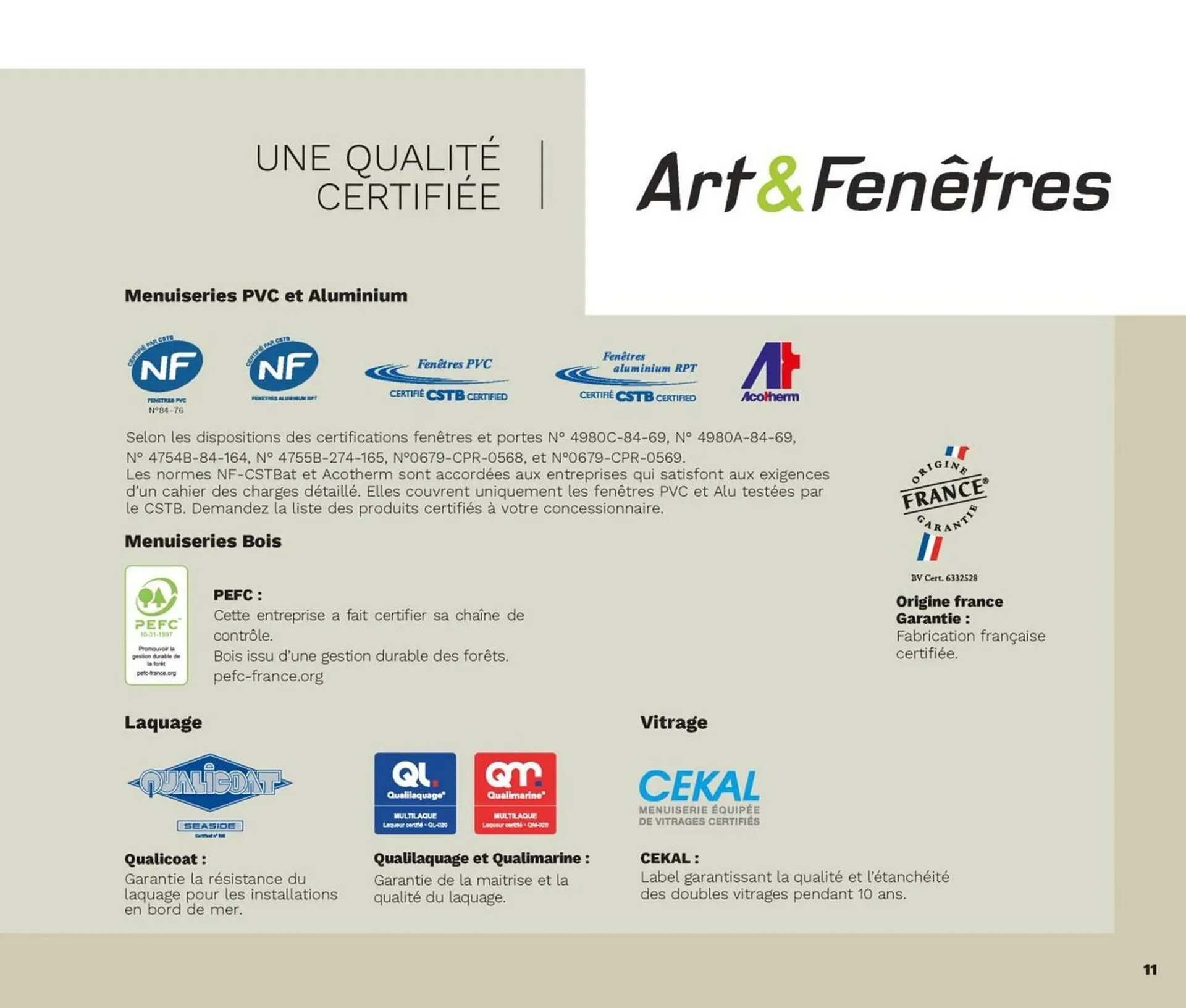 Catalogue Art & Fenêtres - 11