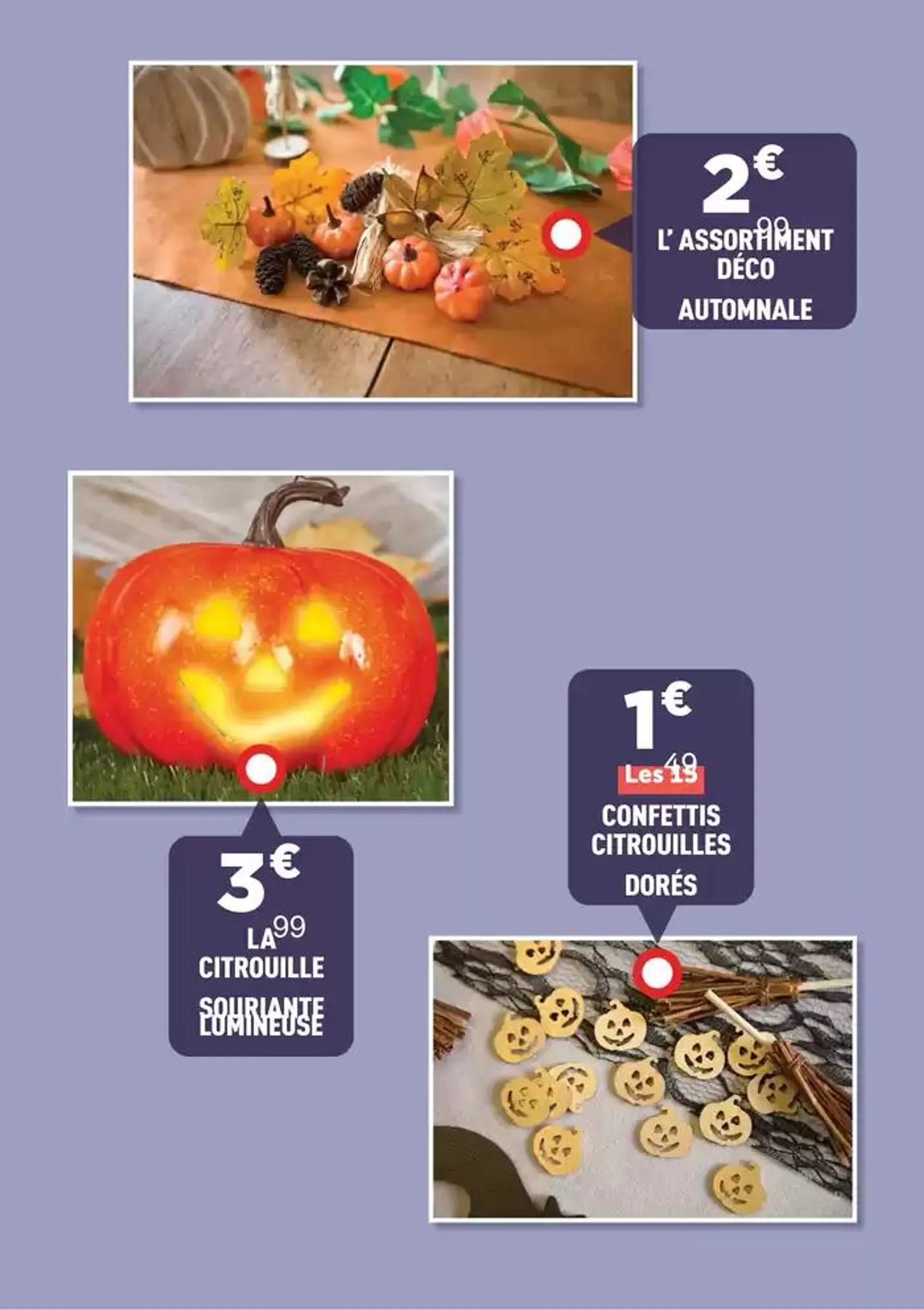 HALLOWEEN ZOE CONFETTI du 14 octobre au 27 octobre 2024 - Catalogue page 22