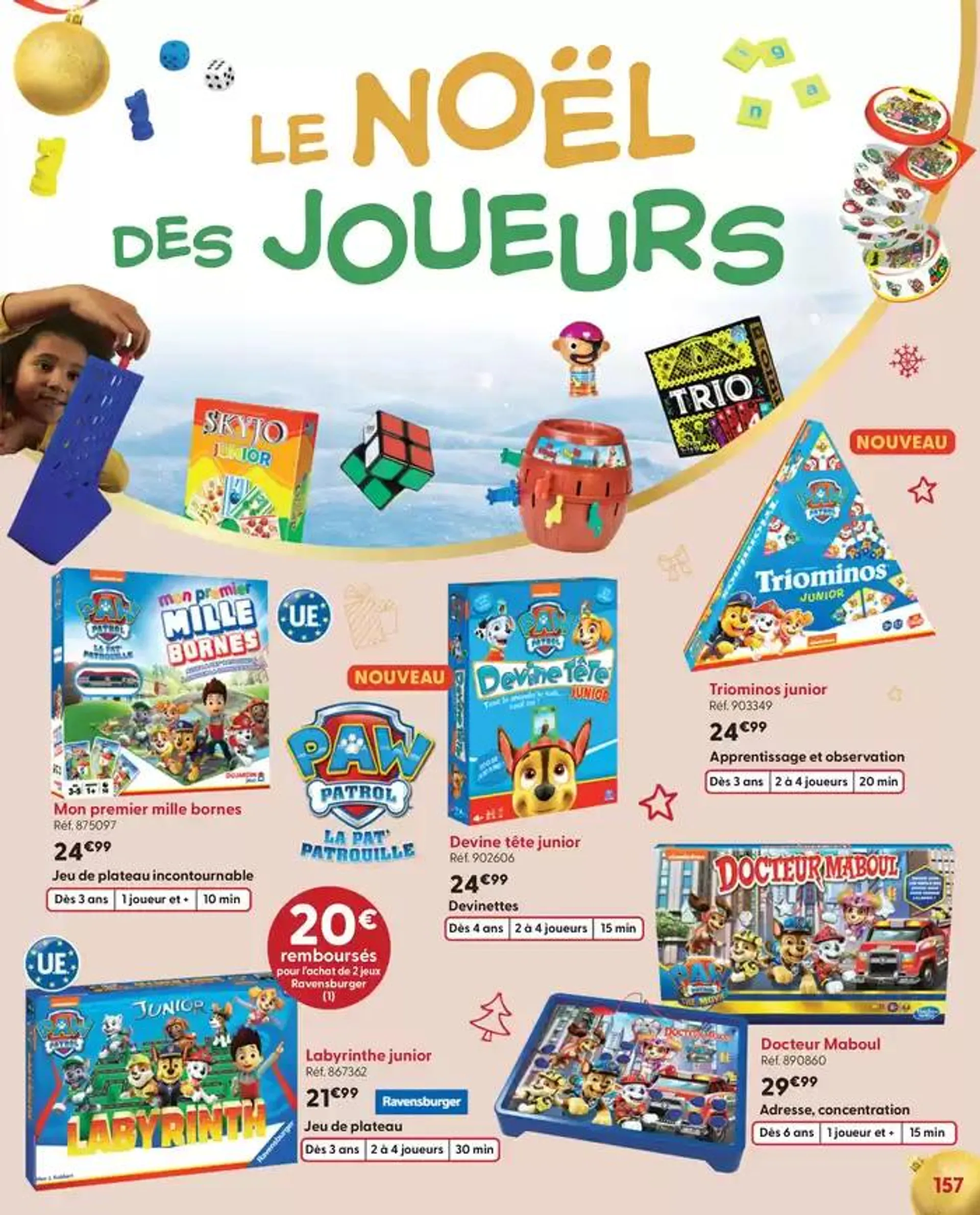 Un Noël de hotte voltige du 14 octobre au 2 décembre 2024 - Catalogue page 157