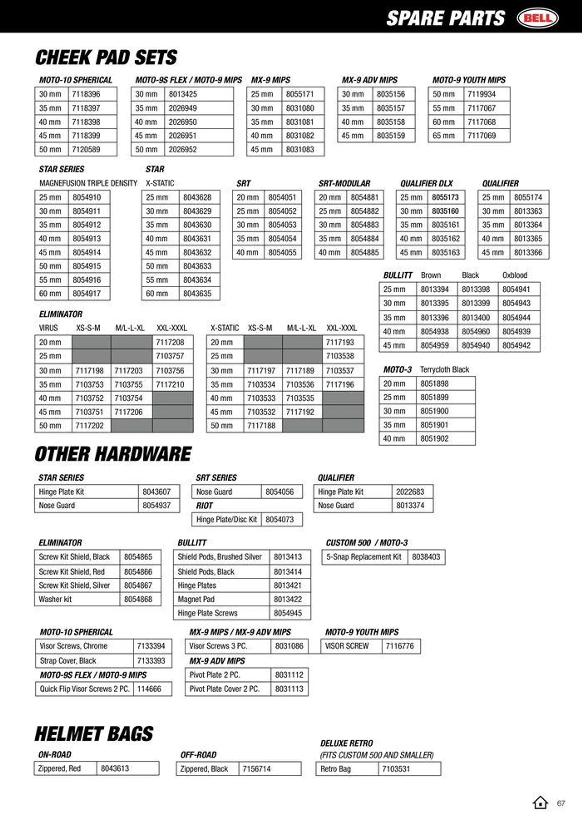 BELL Fall 2025 du 3 septembre au 31 mars 2025 - Catalogue page 67