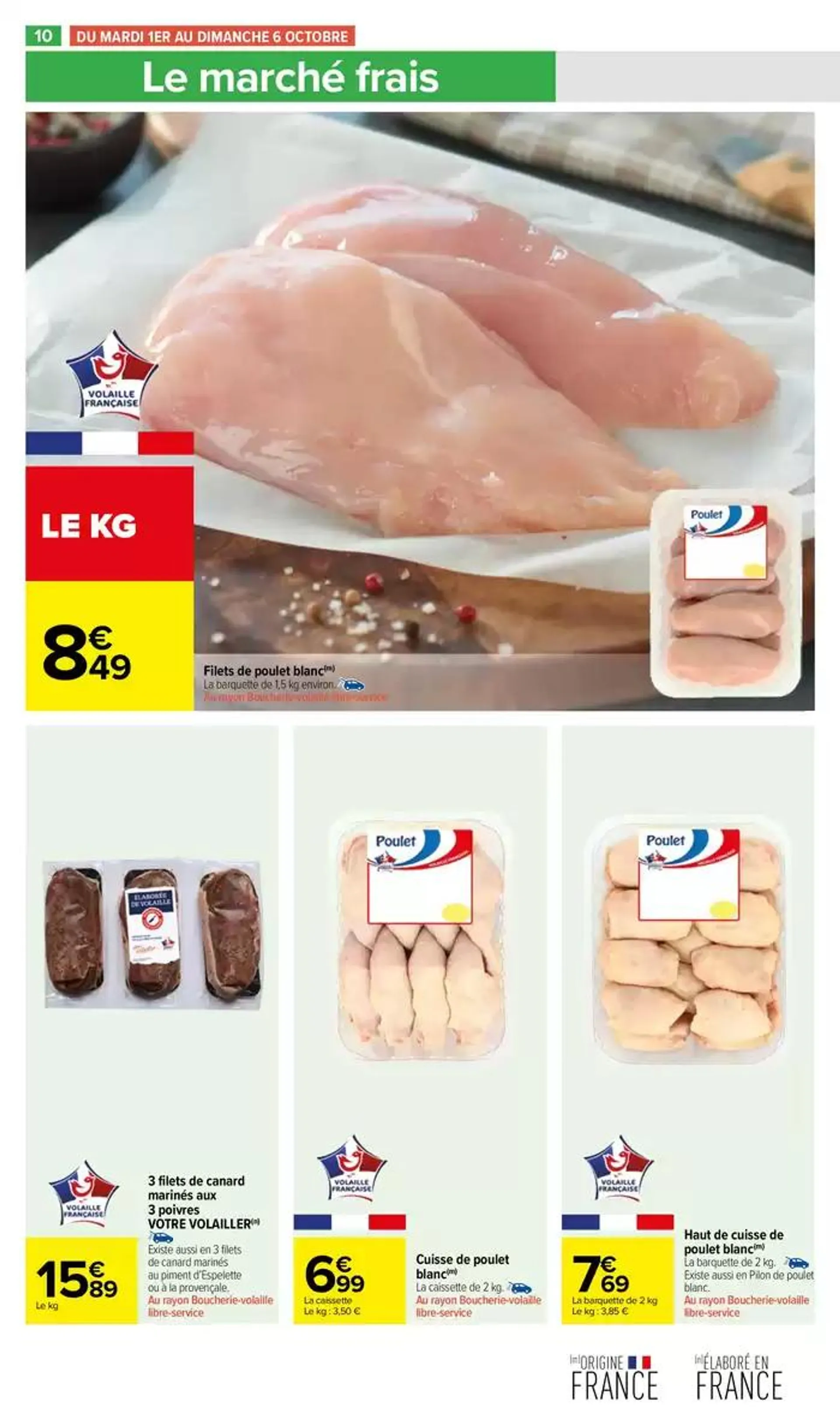 LES SURGELÉS ET GLACES du 1 octobre au 13 octobre 2024 - Catalogue page 12