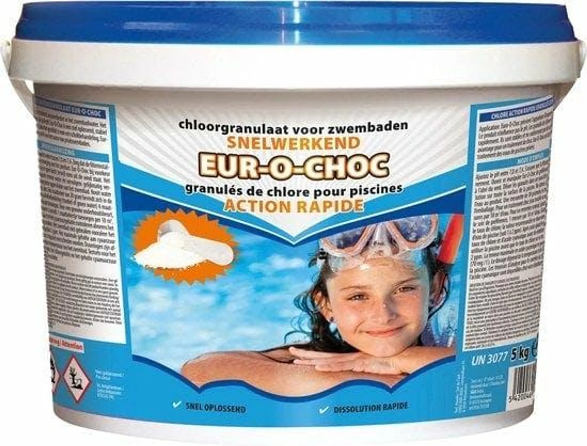 Eur-o-choc Chlore Rapide - Seau De 5kg