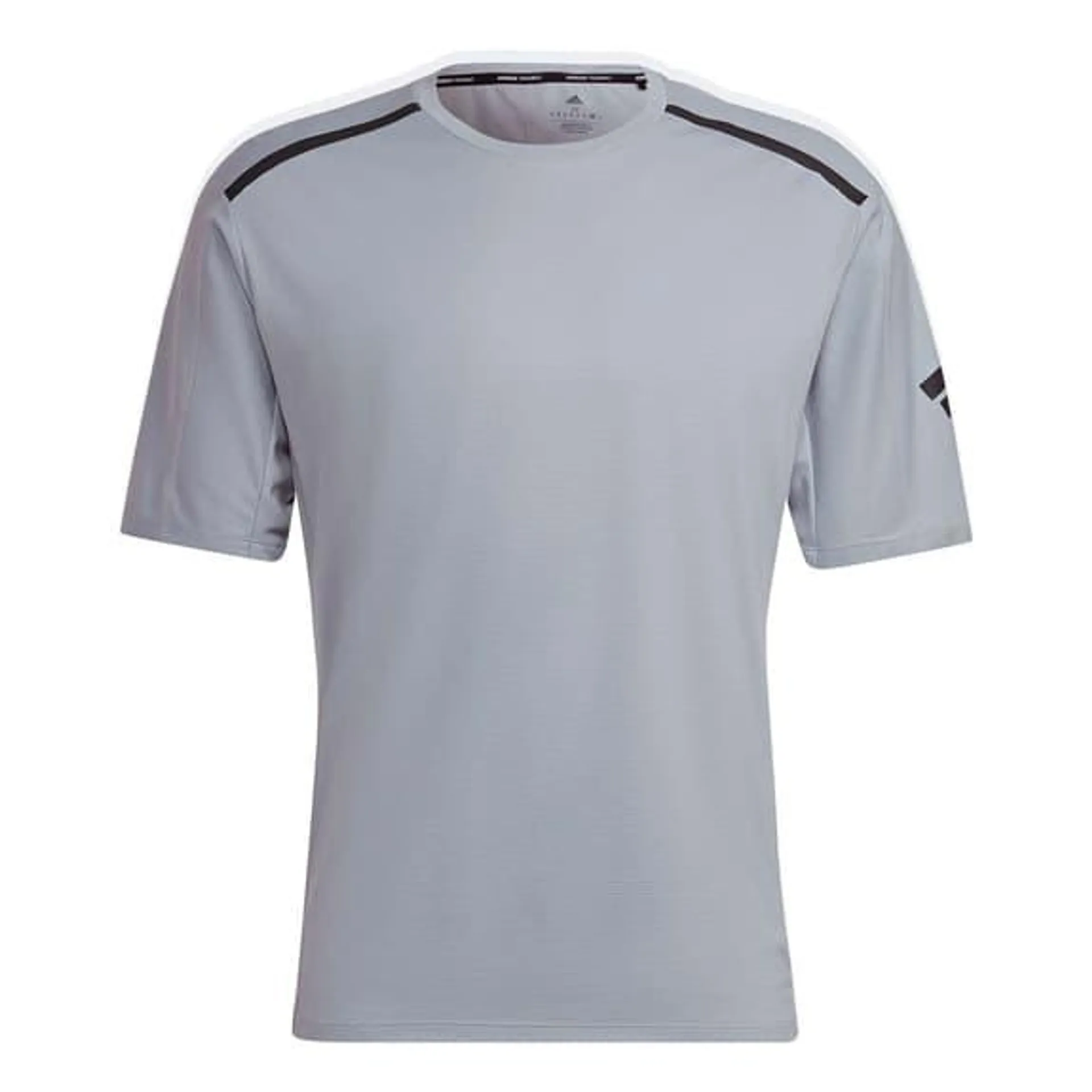 T-shirt adidas Workout PU-Coated manche courte gris noir