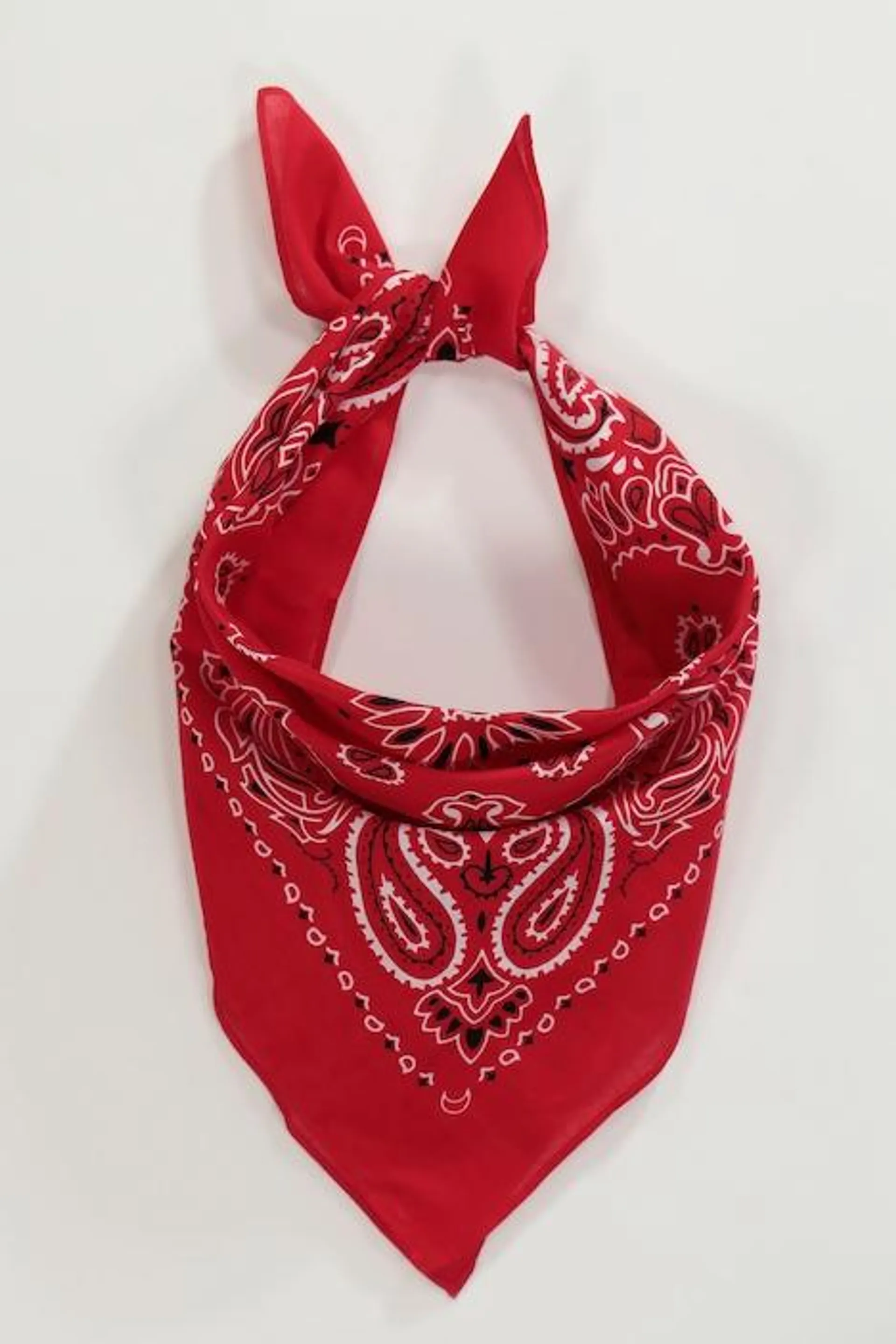 Bandana, motif cachemire, carré, foulard