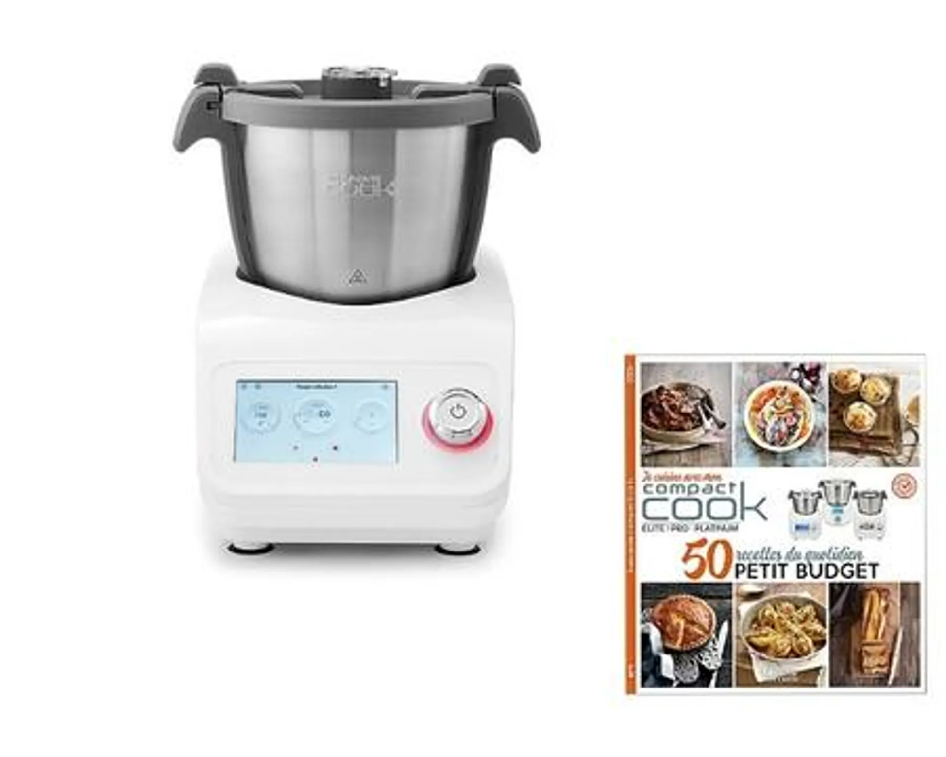 Infinity cook platinium + livre - Robot cuiseur multifonction