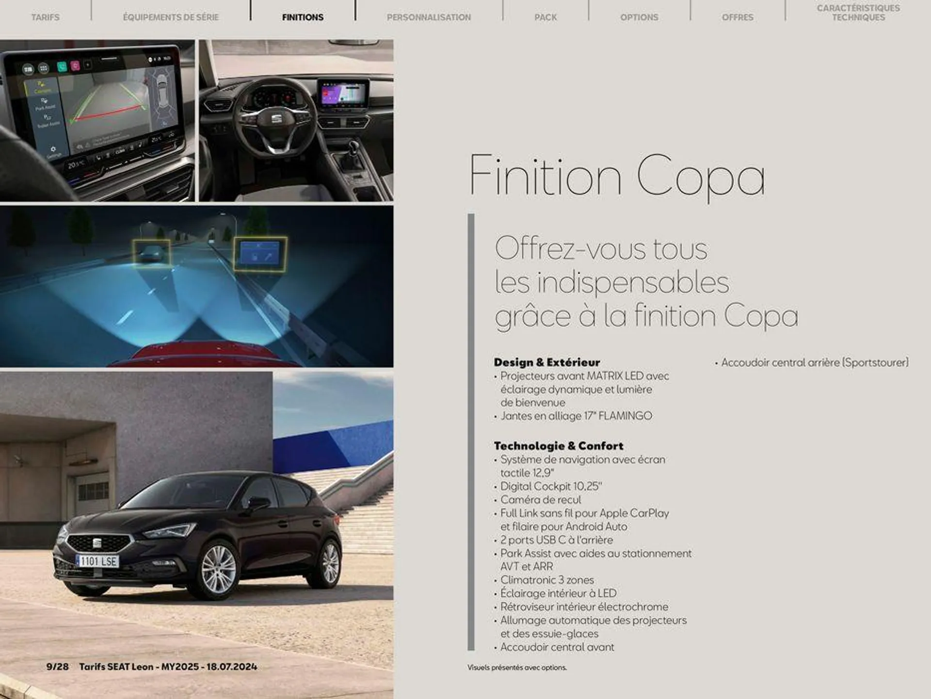 SEAT Leon 5 portes du 24 juillet au 24 juillet 2025 - Catalogue page 9