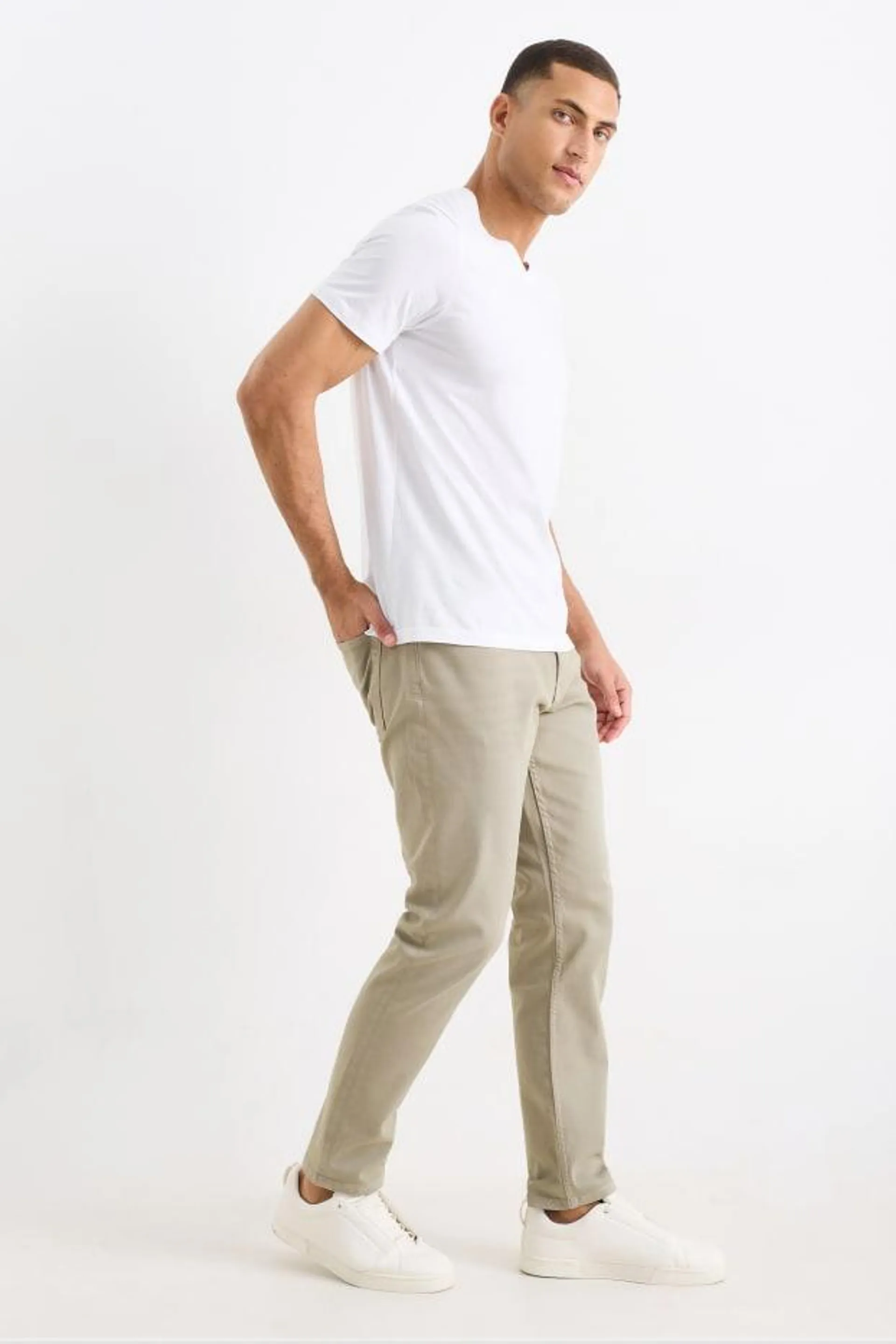 Slim tapered jeans - Flex jog denim - COOLMAX® - LYCRA®