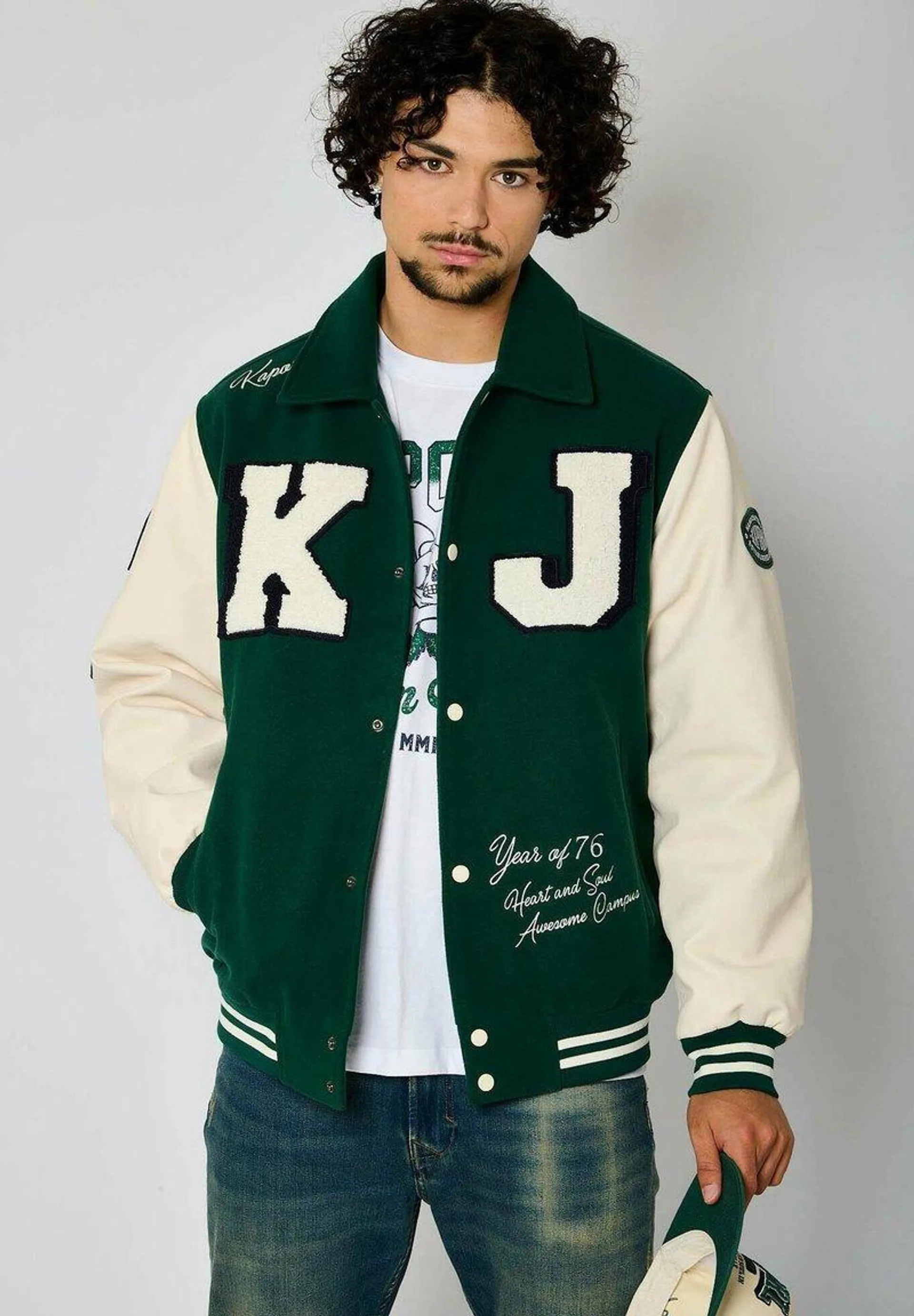 Blouson Bomber - vert