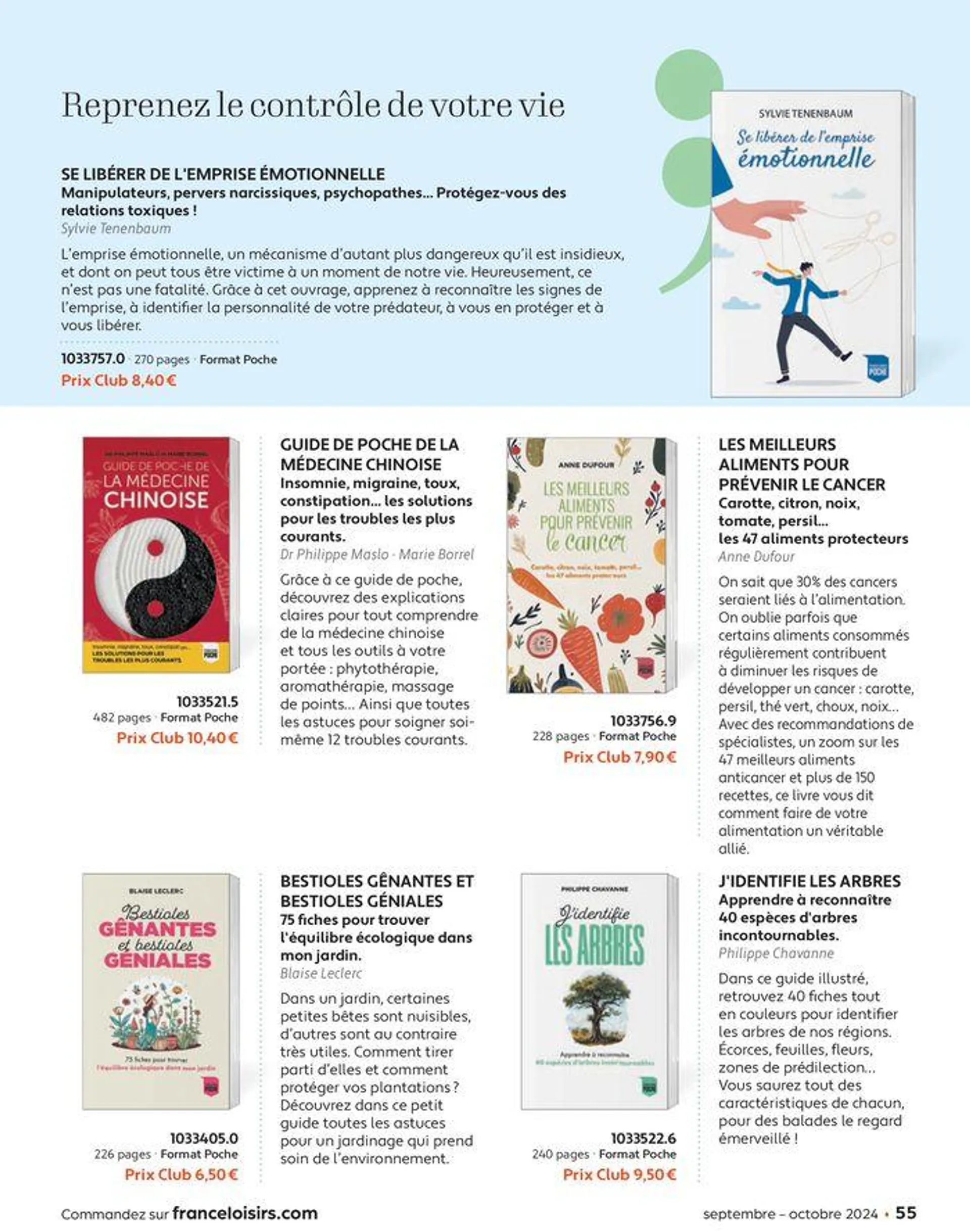 Septembre - Octobre 2024 du 2 septembre au 31 octobre 2024 - Catalogue page 55