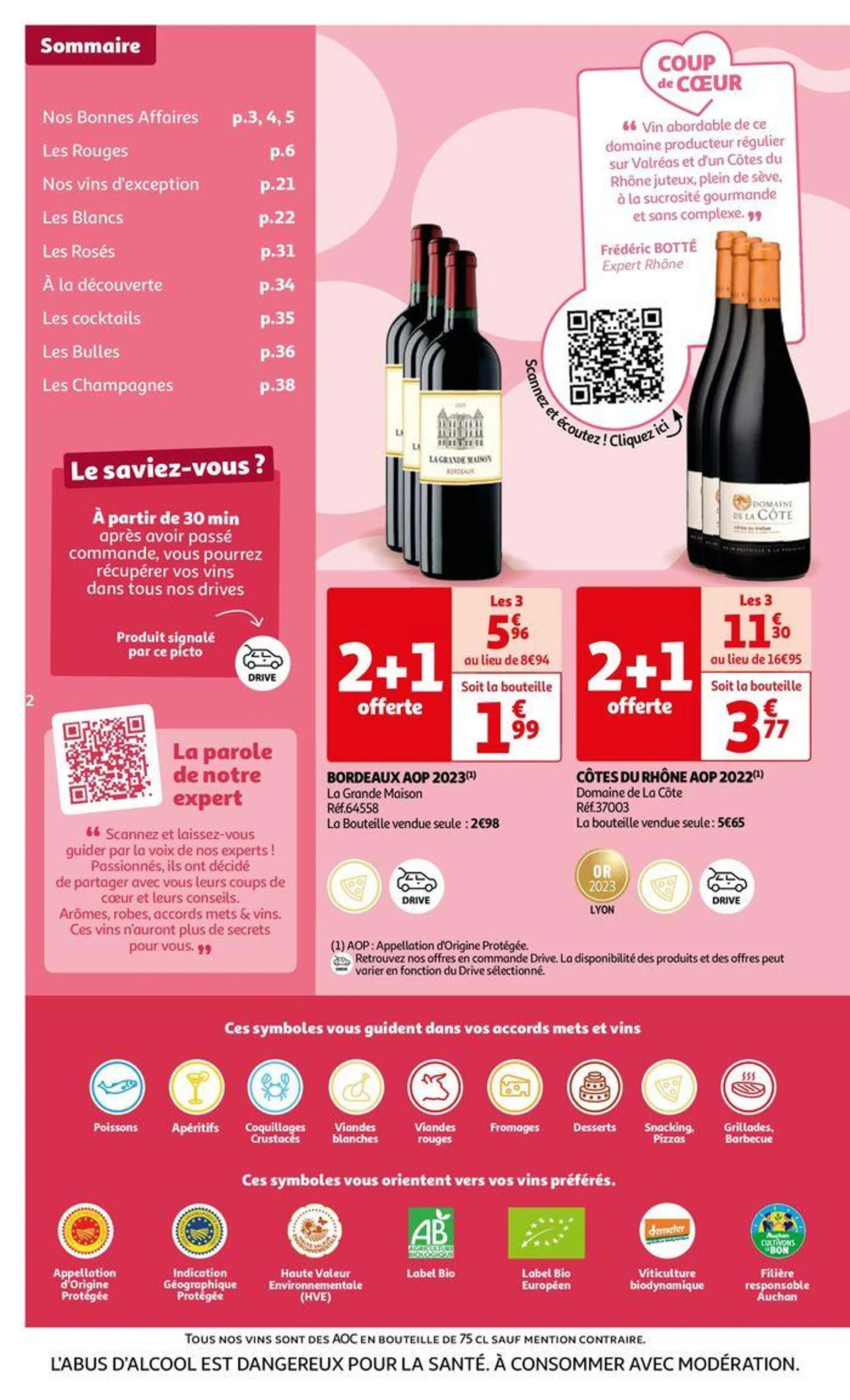 Foire au vins : Un grand choix de cuvées du 24 septembre au 7 octobre 2024 - Catalogue page 2