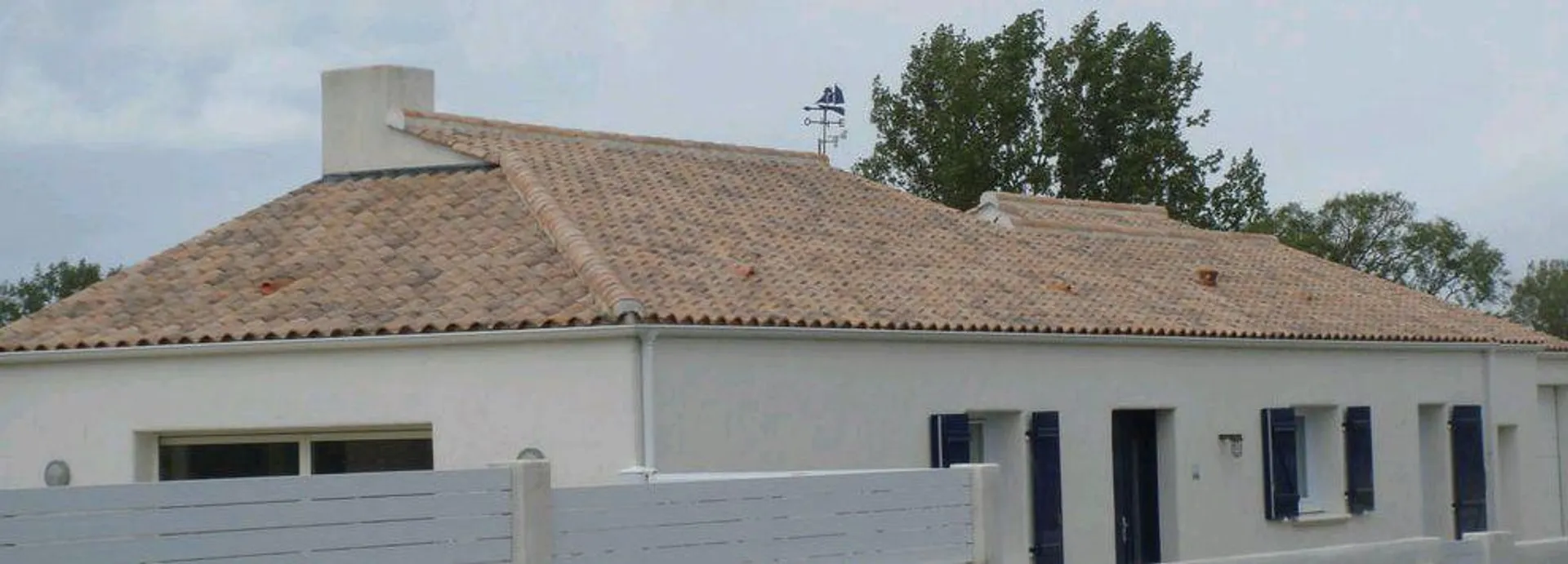 Tuile aretier de ventilation terre cuite - Vieilli Languedoc - Terreal