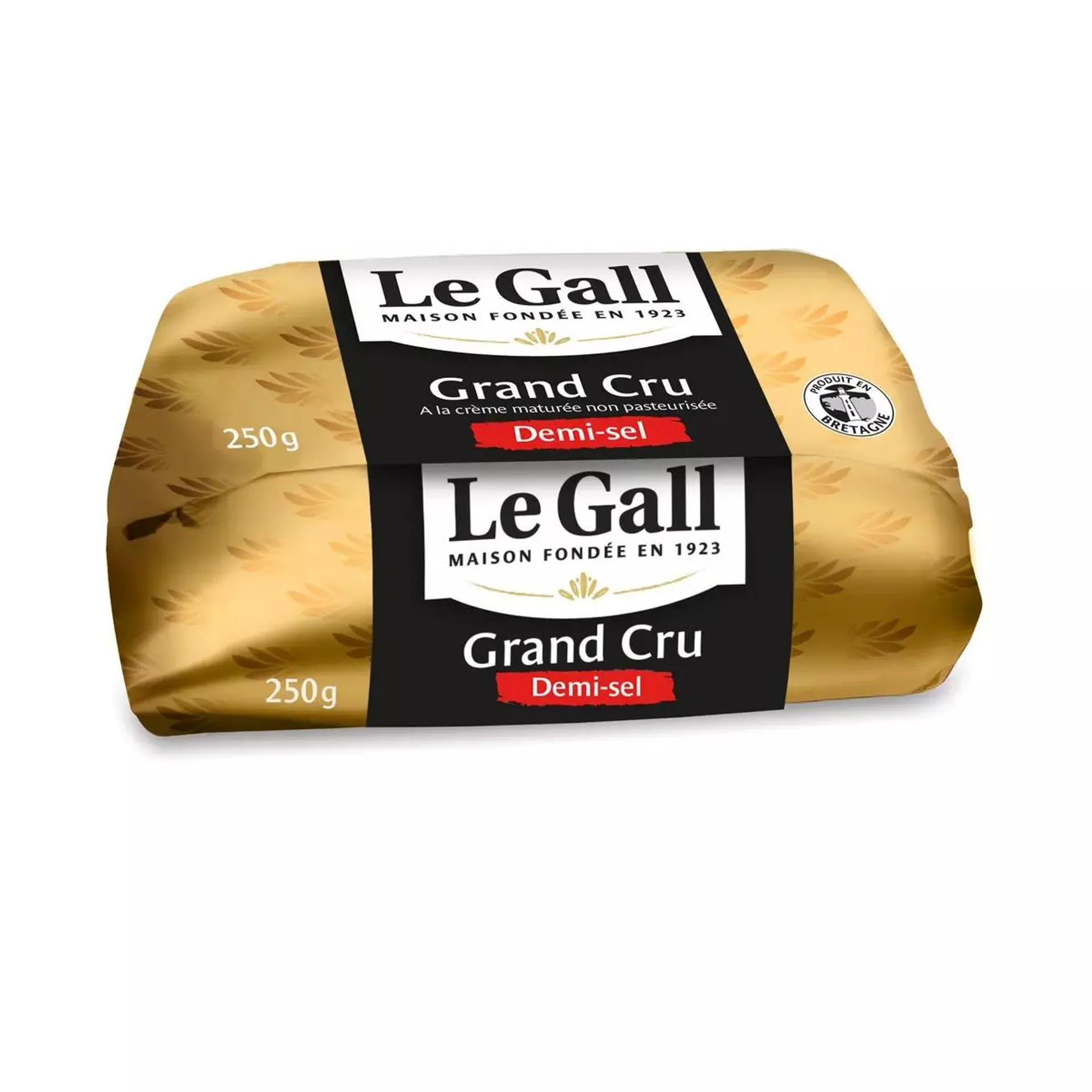 Grand Cru - Beurre au lait cru demi-sel de baratte