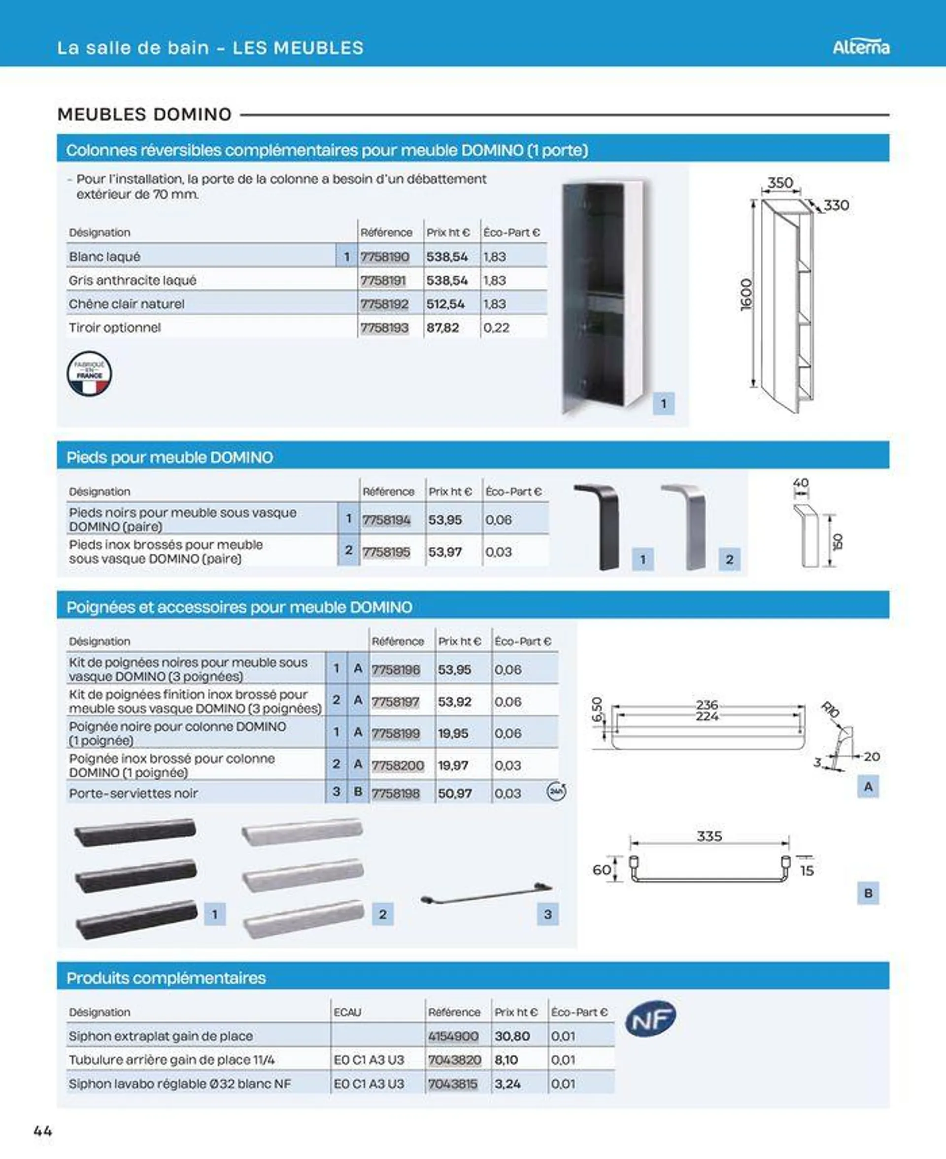 La salle de bain en toute sérénité du 2 juillet au 31 décembre 2024 - Catalogue page 44