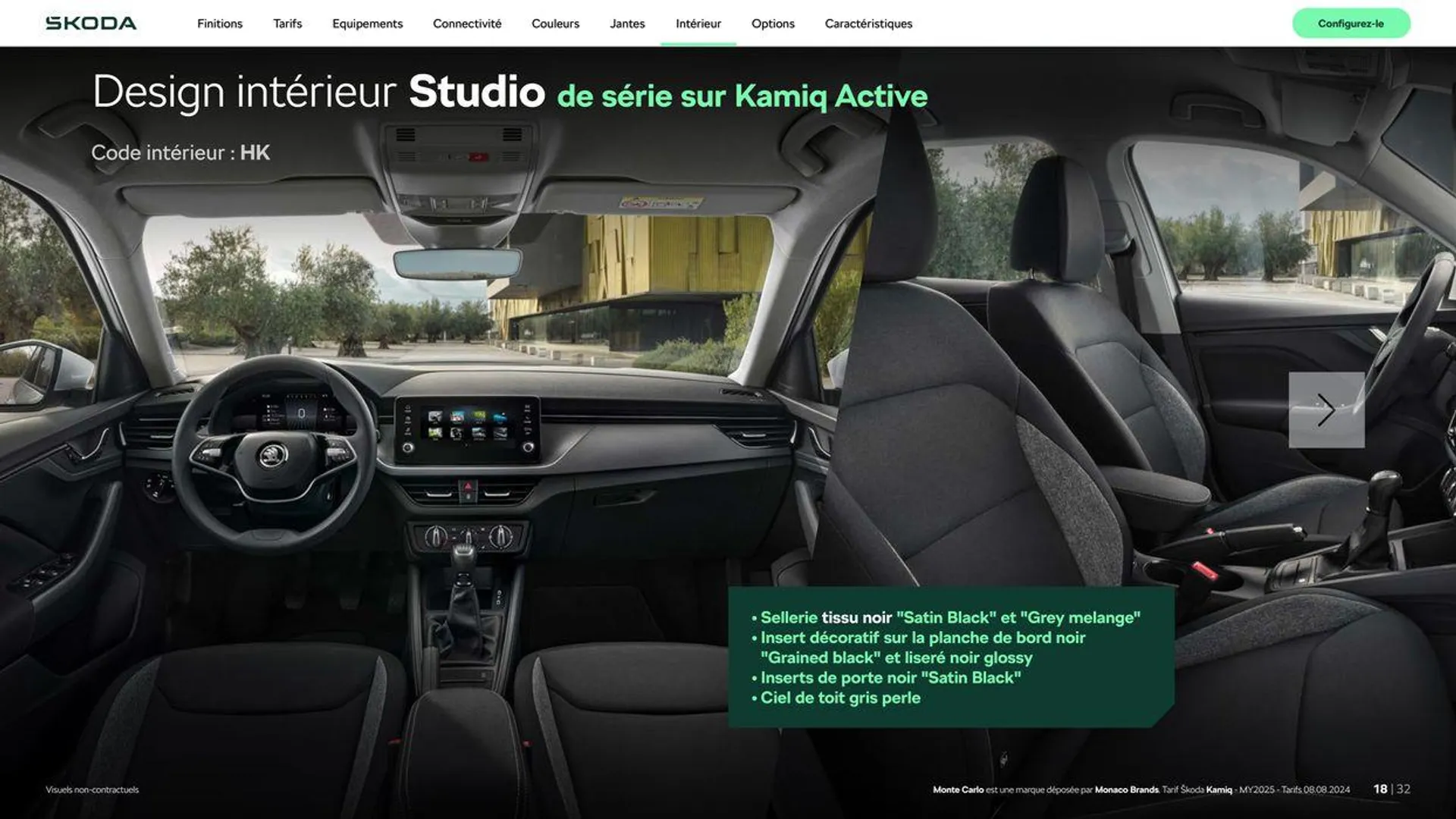 Nouveau Kamiq Selection 1.0 TSI 95ch BVM5 du 22 août au 28 février 2025 - Catalogue page 18