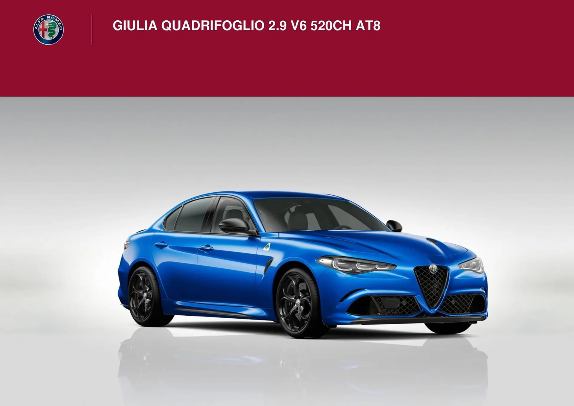 Catalogue Alfa Romeo GIULIA QUADRIFOGLIO du 19 décembre au 29 février 2024 - Catalogue page 1