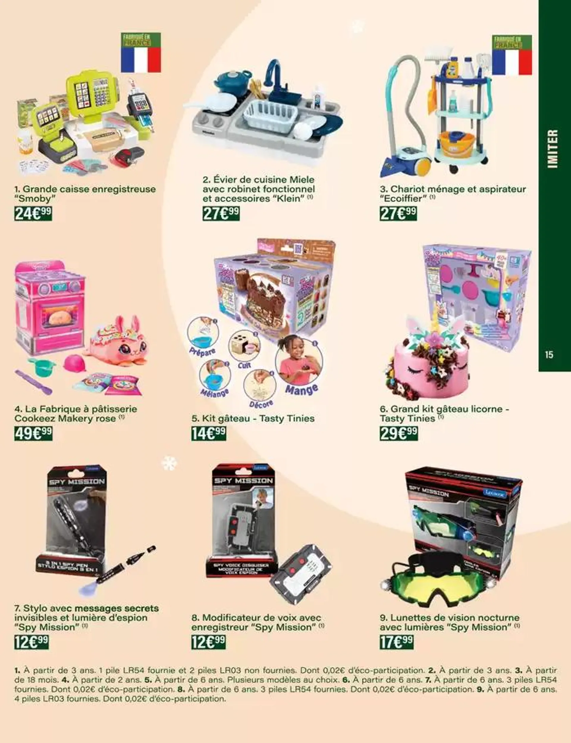 Les jouets de Noël du 25 octobre au 31 décembre 2024 - Catalogue page 15