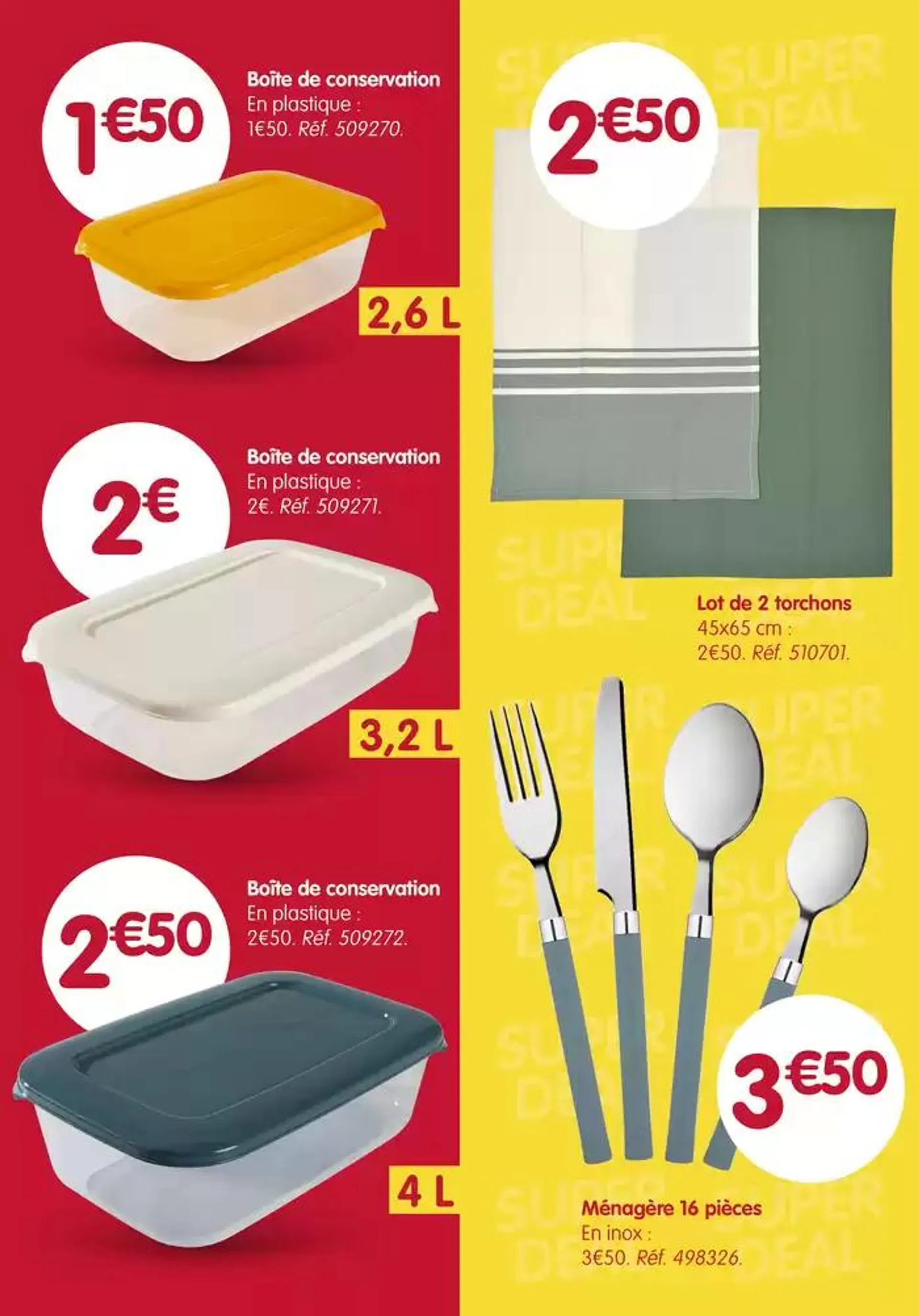 B&M: Super Deal du 26 décembre au 28 janvier 2025 - Catalogue page 4