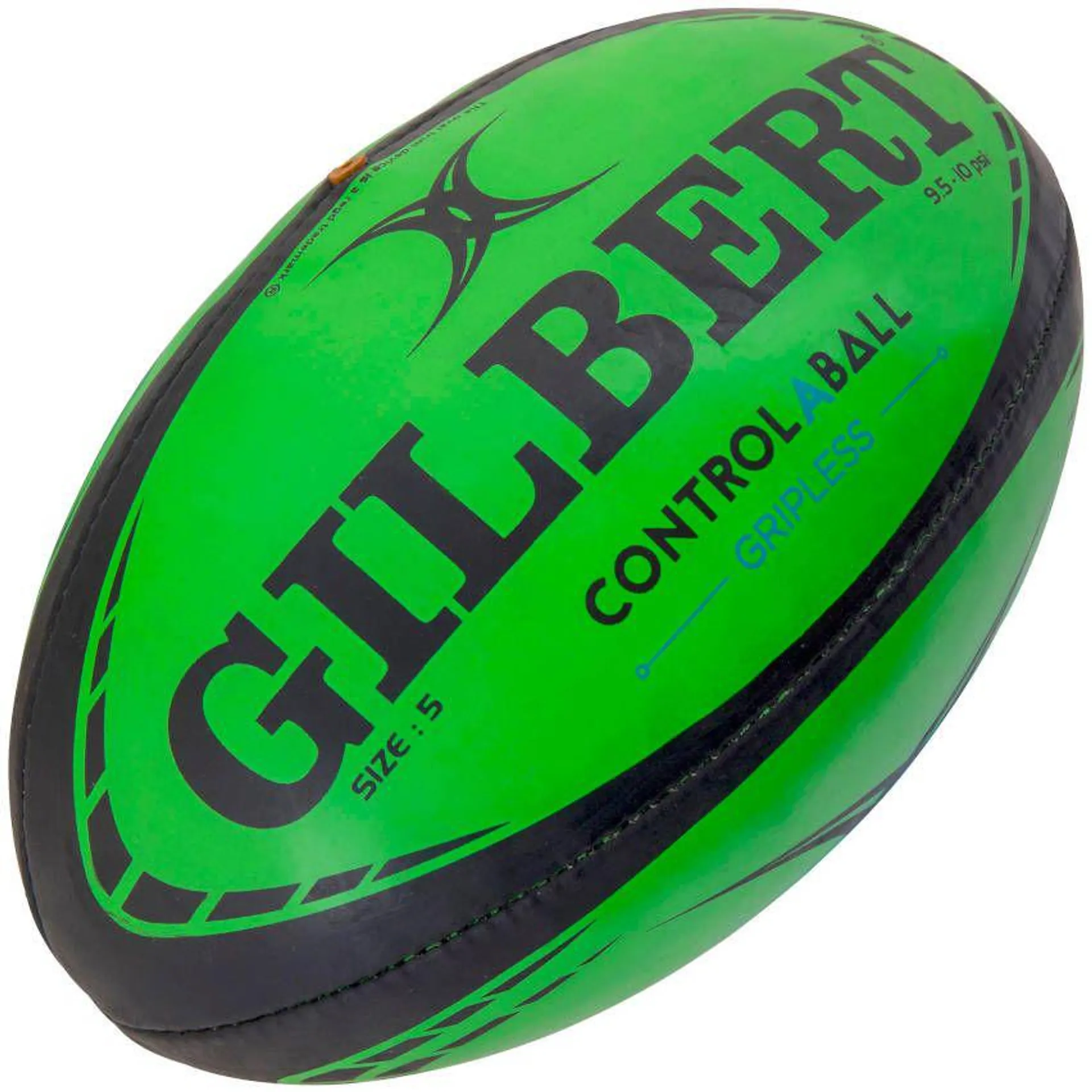 Ballon Rugby Control A Sans Grip Taille 5 - Gilbert