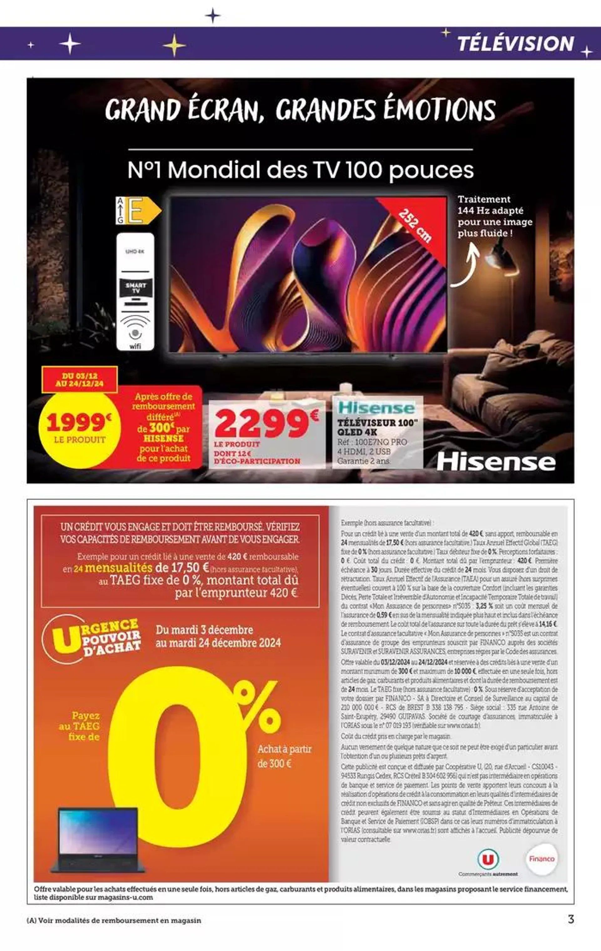 Catalogue HYPER U du 2 décembre au 8 décembre 2024 - Catalogue page 3