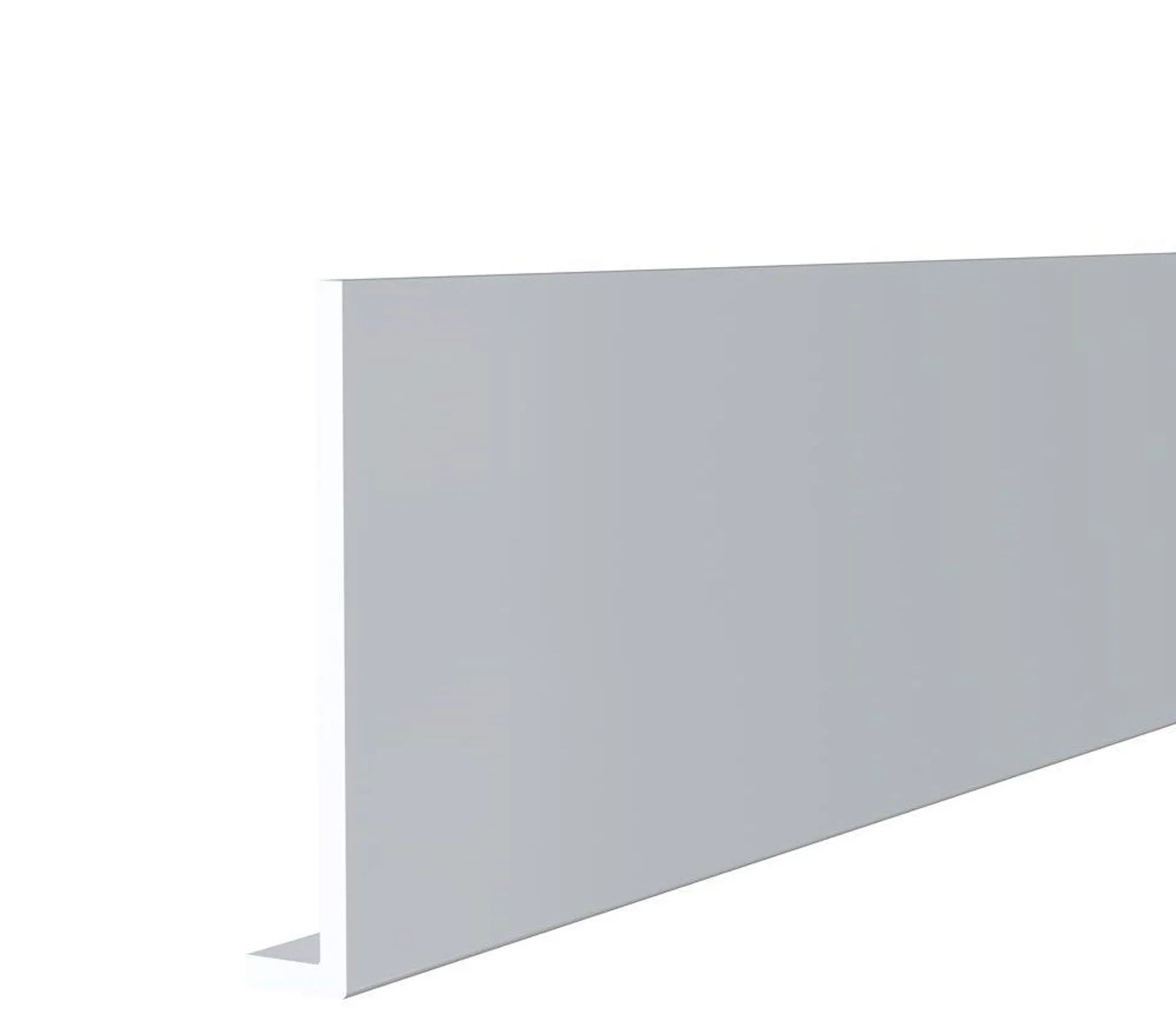 Planche de rive RIVECEL PVC - Blanc - 9mm x 175mm x 5ml - M.E.P