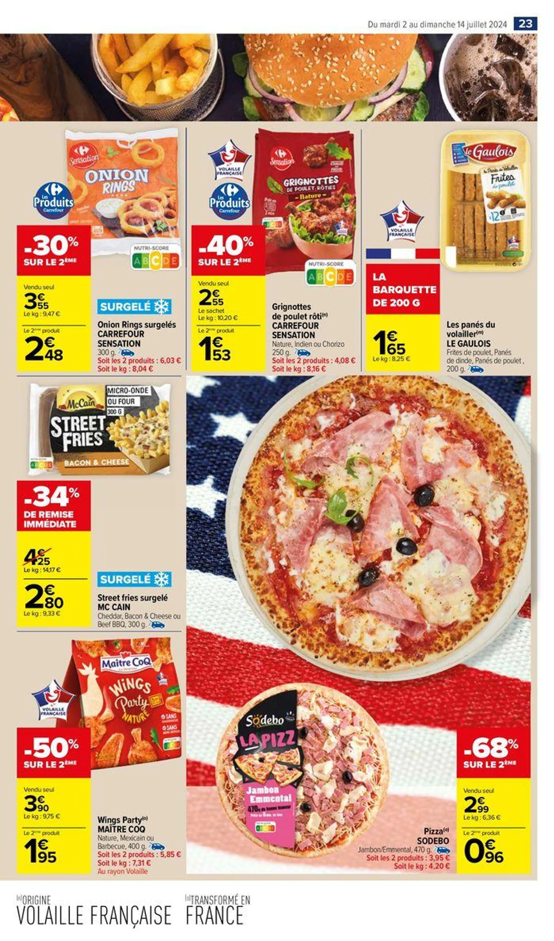 -50% sur le deuxième du 2 juillet au 14 juillet 2024 - Catalogue page 27