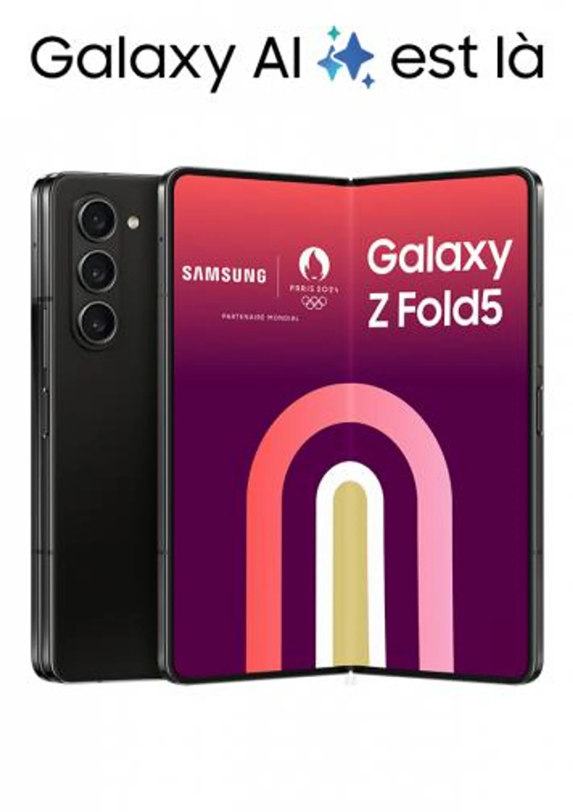 Galaxy Z Fold5 noir 256Go