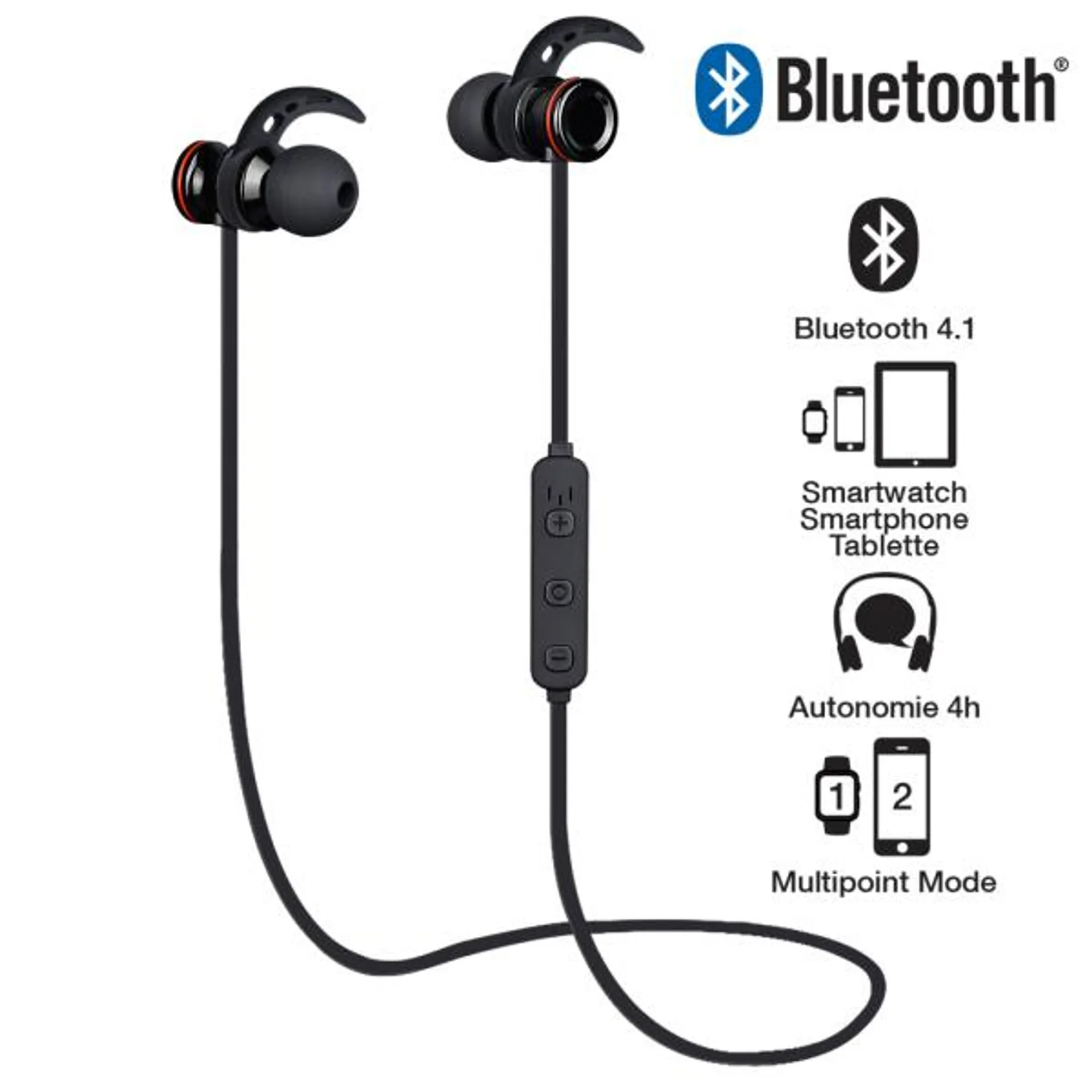 ECOUTEURS INTRA BLUETOOTH