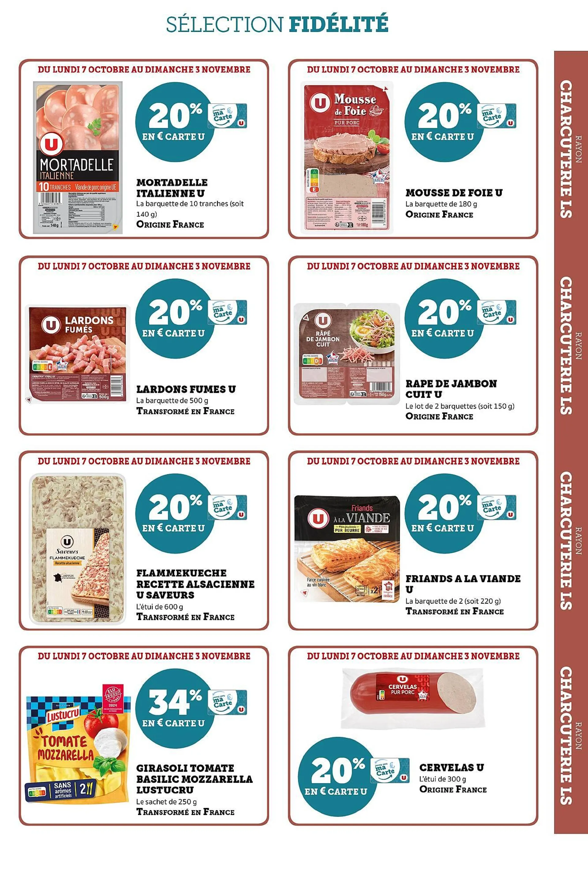 Catalogue Super U du 7 octobre au 3 novembre 2024 - Catalogue page 3