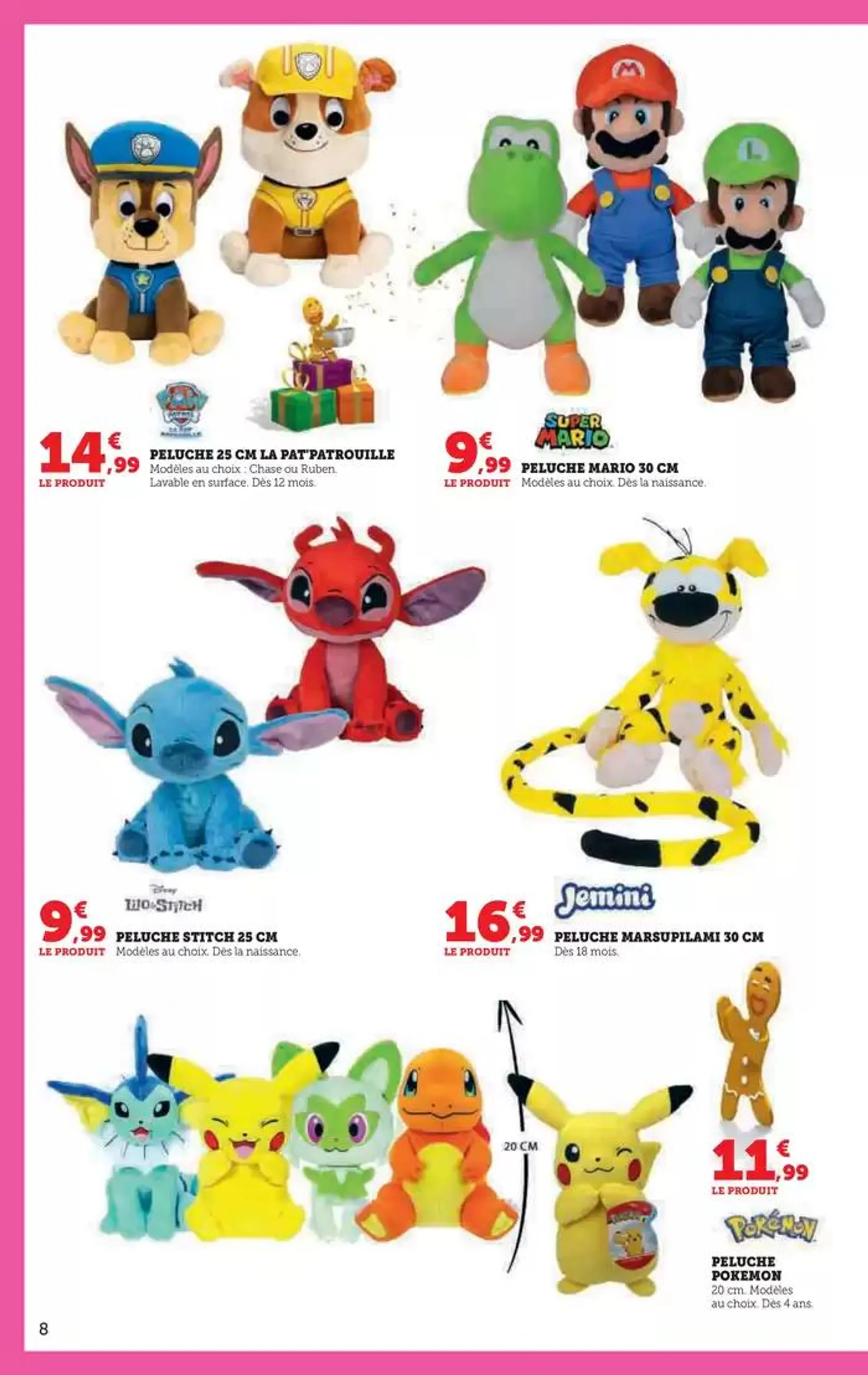 Jouets du 22 octobre au 8 décembre 2024 - Catalogue page 8