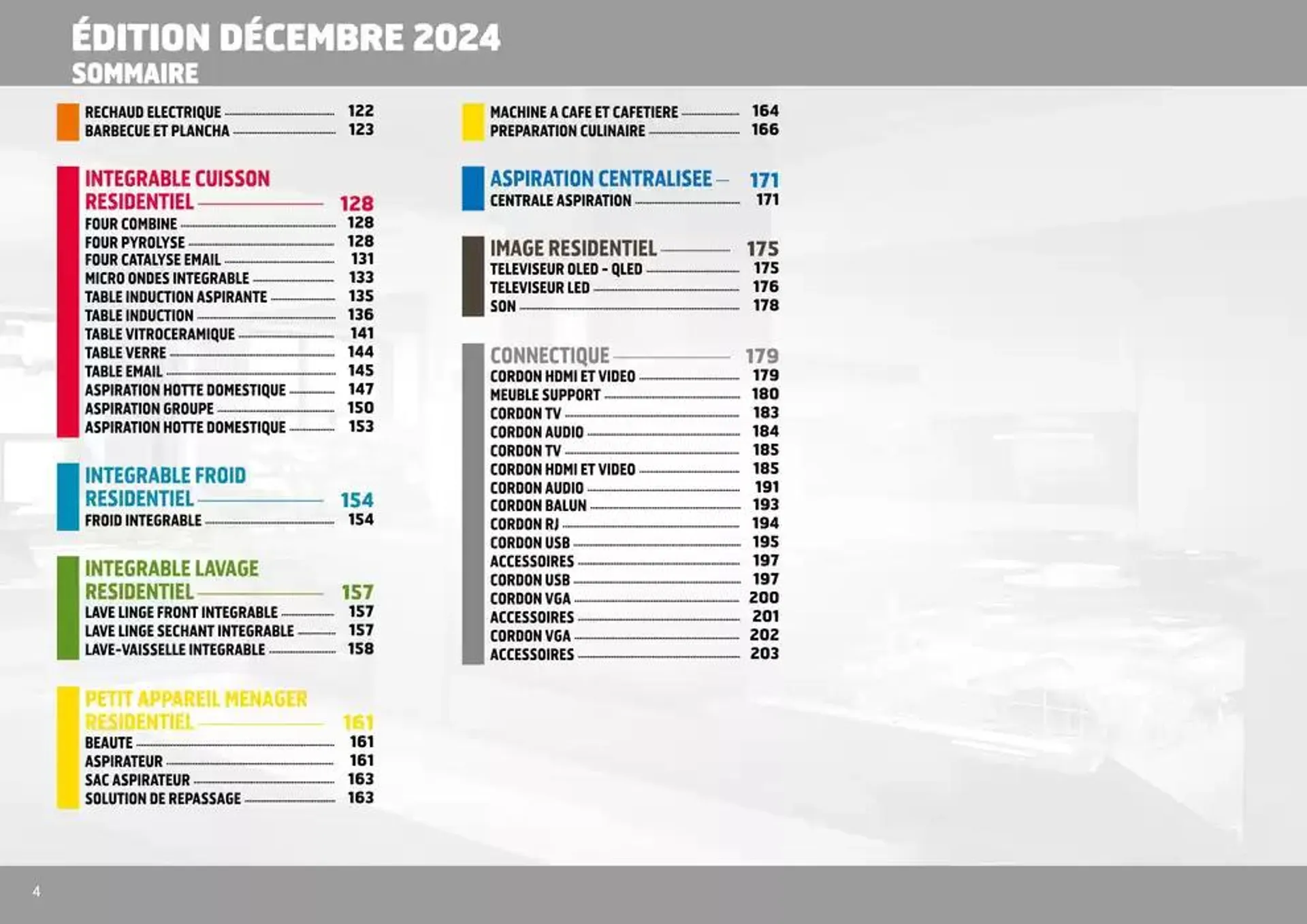 Equipement collectif & residentiel 2024 du 12 décembre au 31 décembre 2024 - Catalogue page 4