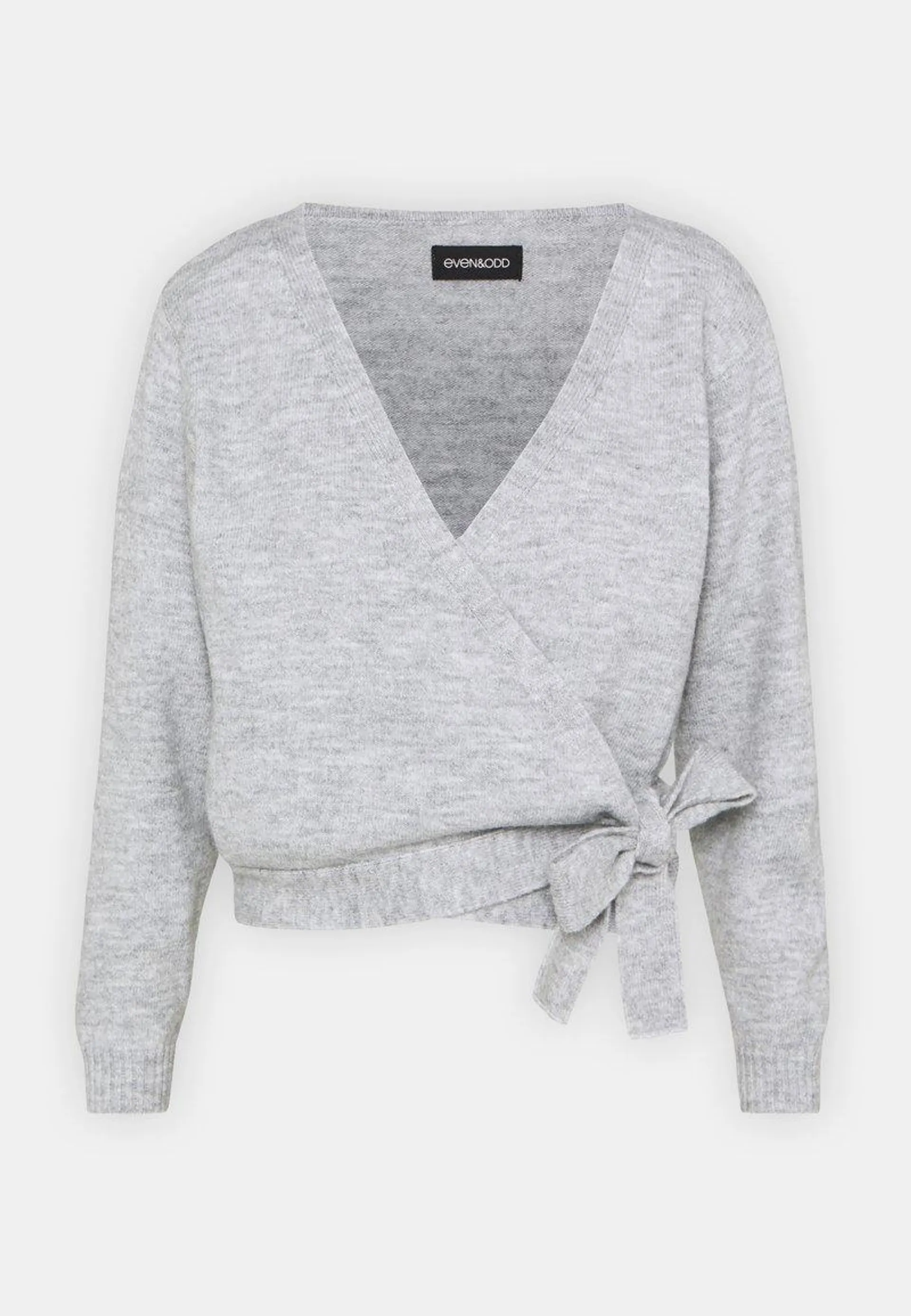 Pullover - mottled light grey