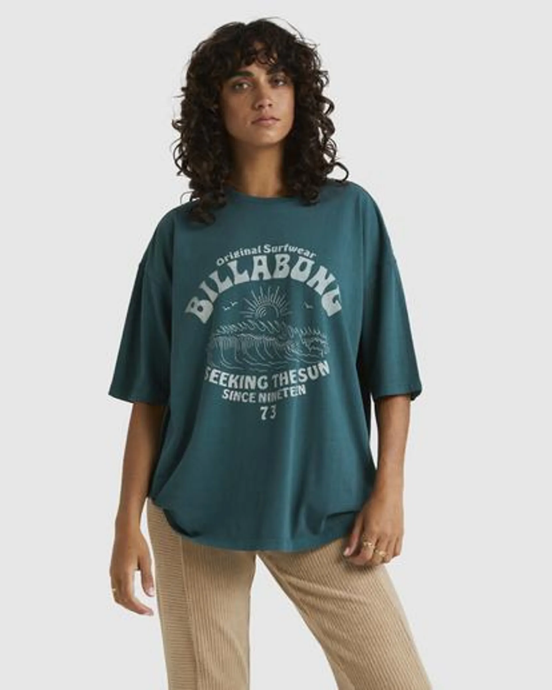 Good Waves - T-shirt oversize pour Femme