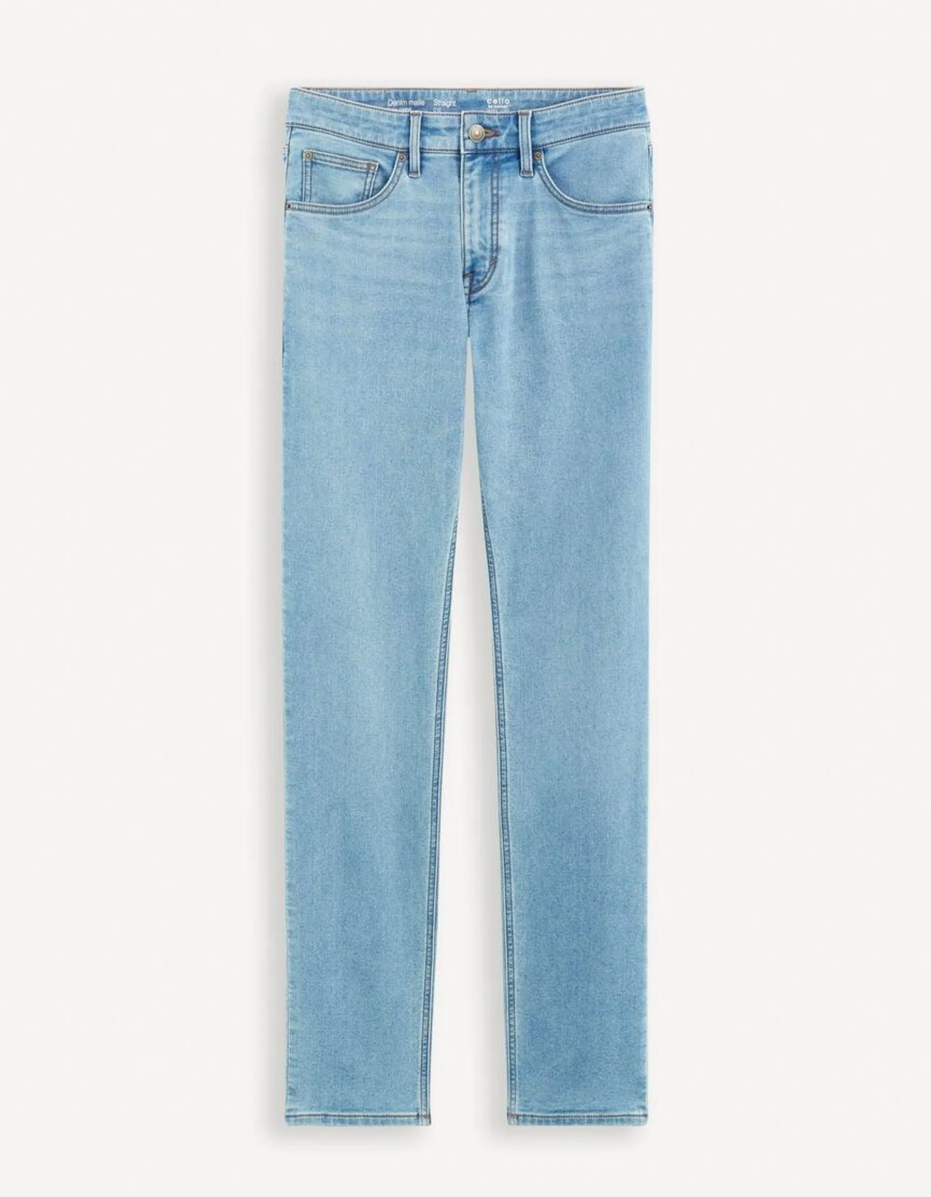 Jean straight stretch C15 3 longueurs - bleu