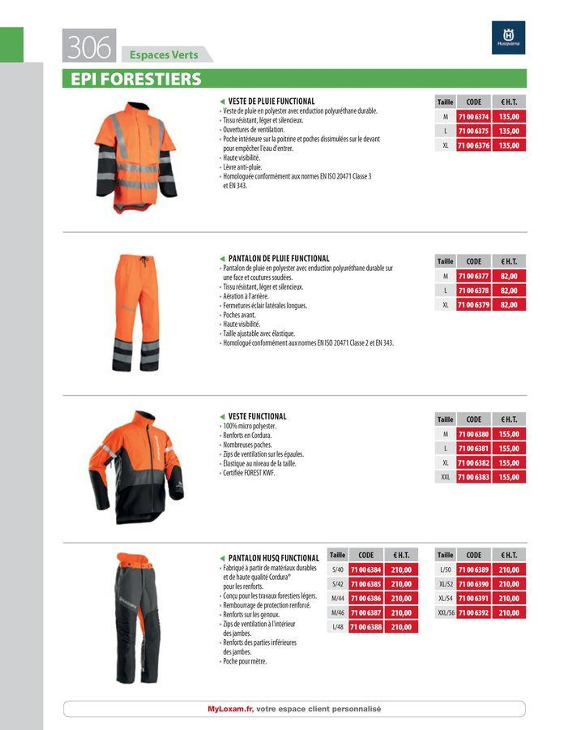 CONSOMMABLES, OUTILLAGES & MATÉRIELS VENTE - 308